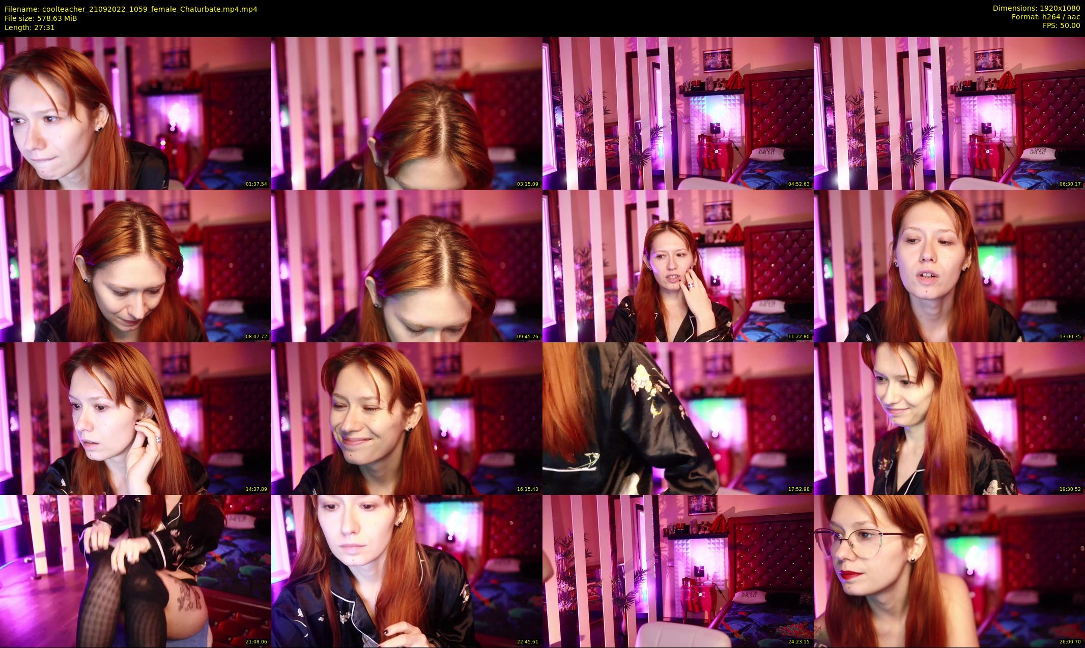 coolteacher — 28 minute Chaturbate female cam show recording, 1080p, Sep 21, 2022