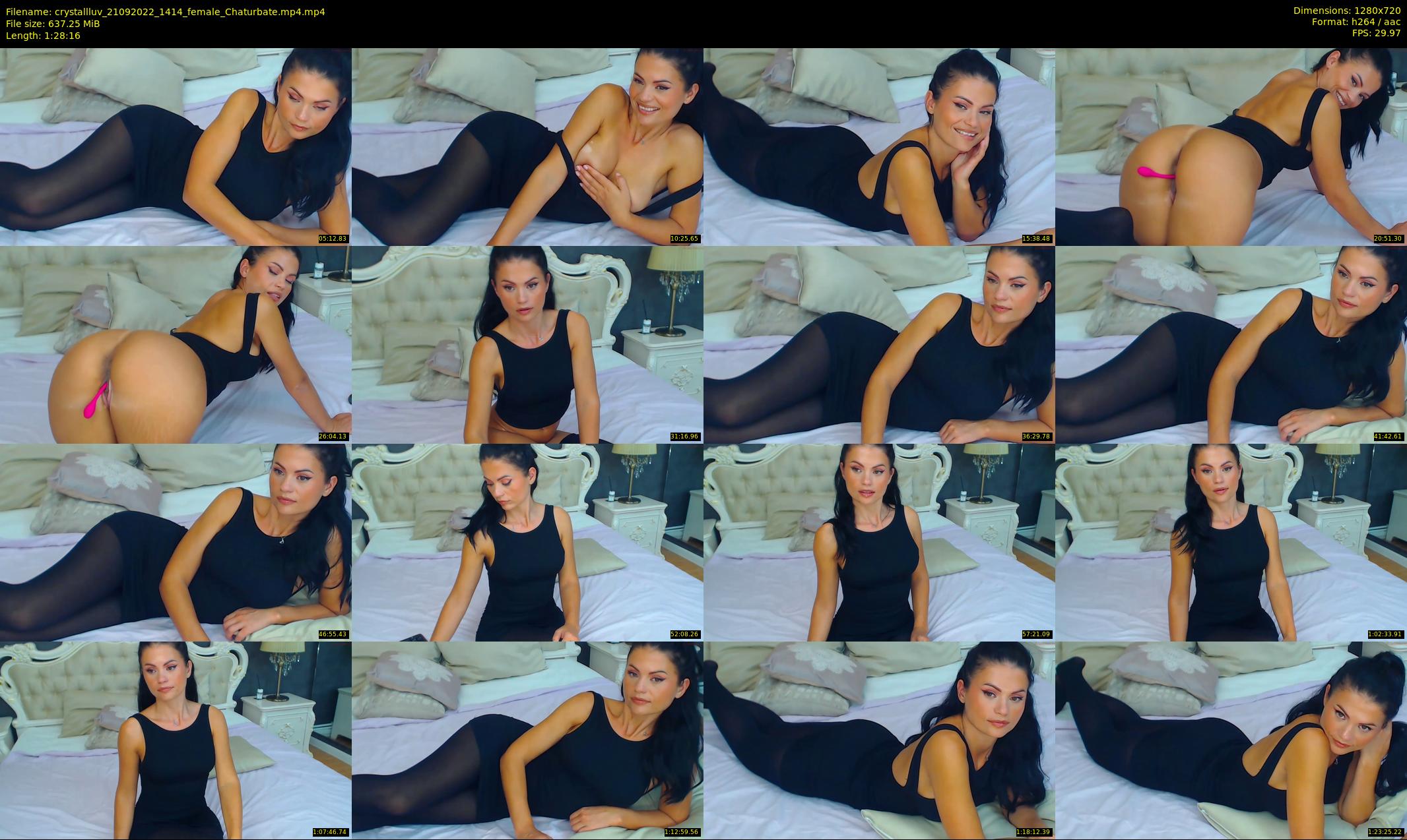 crystallluv — 89 minute Chaturbate female cam show recording, 720p, Sep 21, 2022