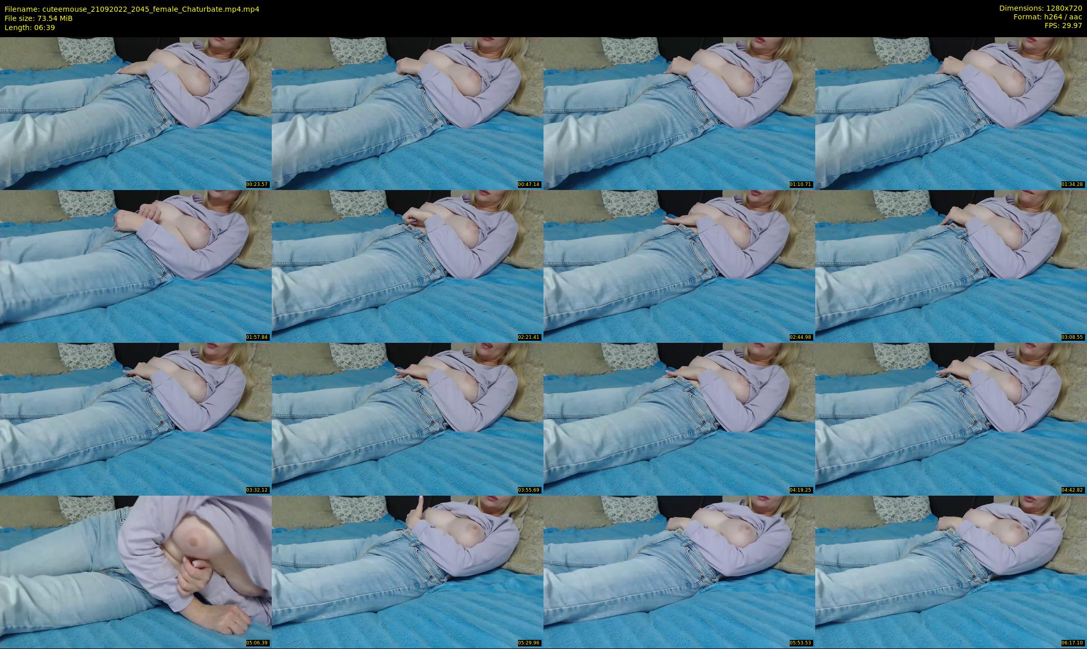 cuteemouse — 7 minute Chaturbate female cam show recording, 720p, Sep 21, 2022