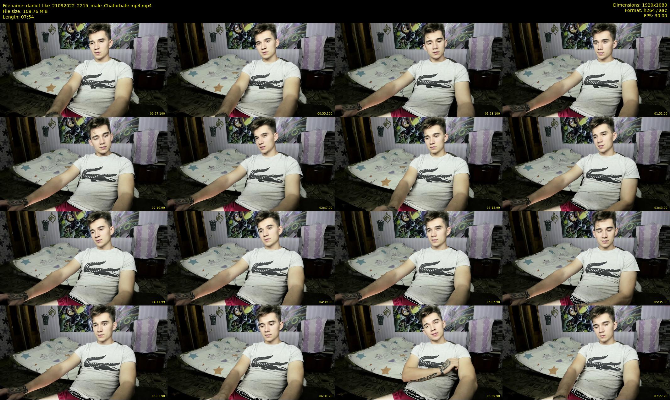 daniel_like — 8 minute Chaturbate male cam show recording, 1080p, Sep 21, 2022