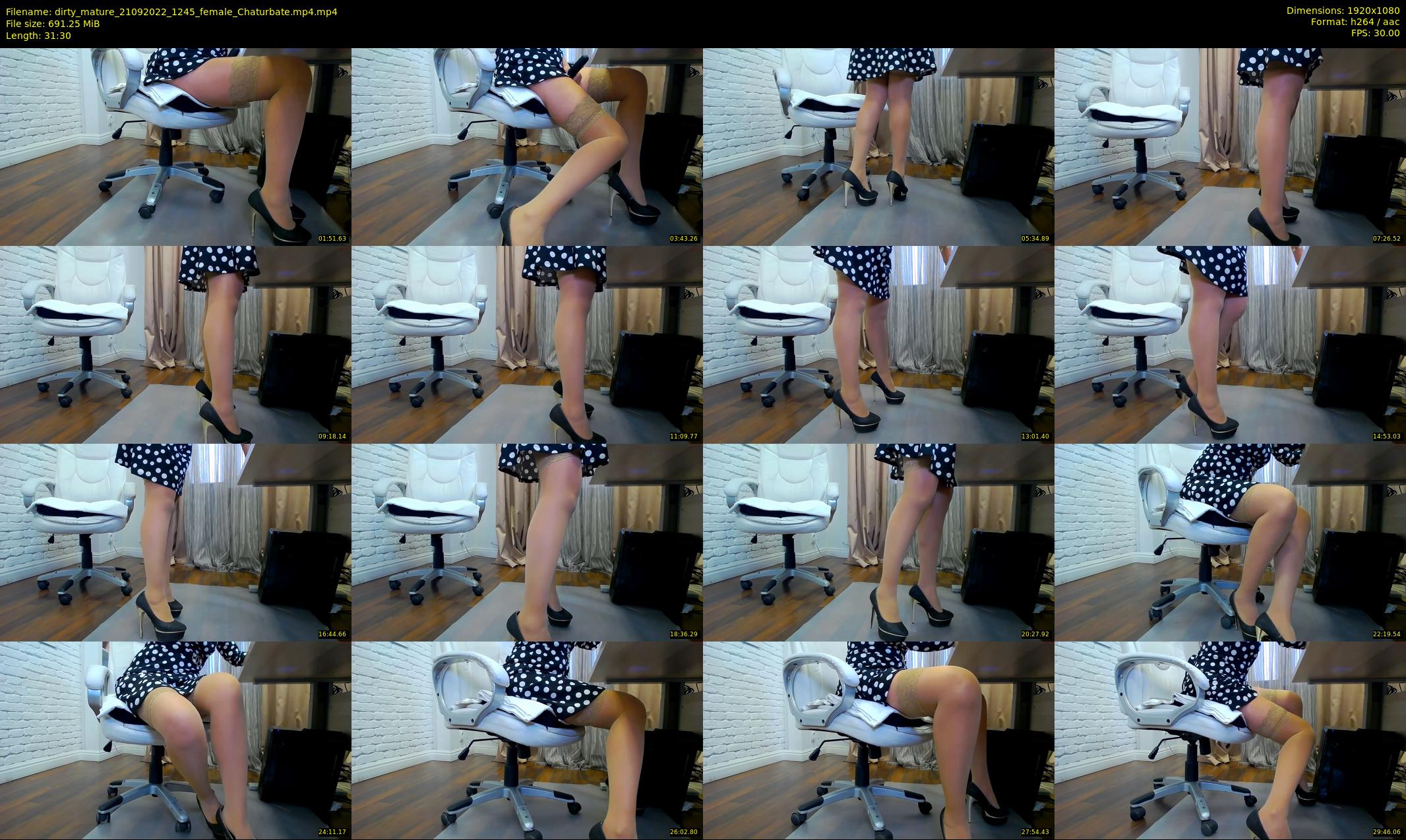 dirty_mature — 32 minute Chaturbate female cam show recording, 1080p, Sep 21, 2022