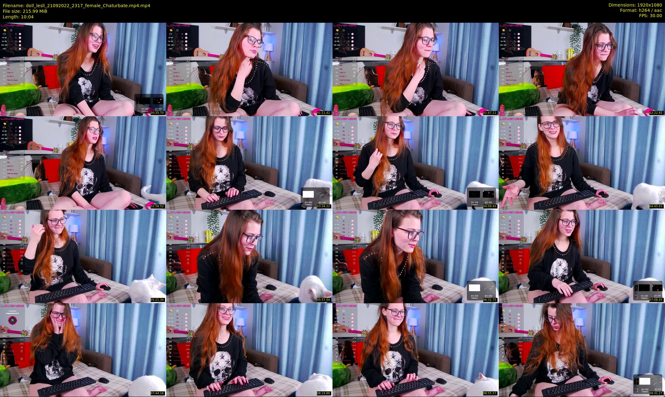 doll_lesli — 11 minute Chaturbate female cam show recording, 1080p, Sep 21, 2022