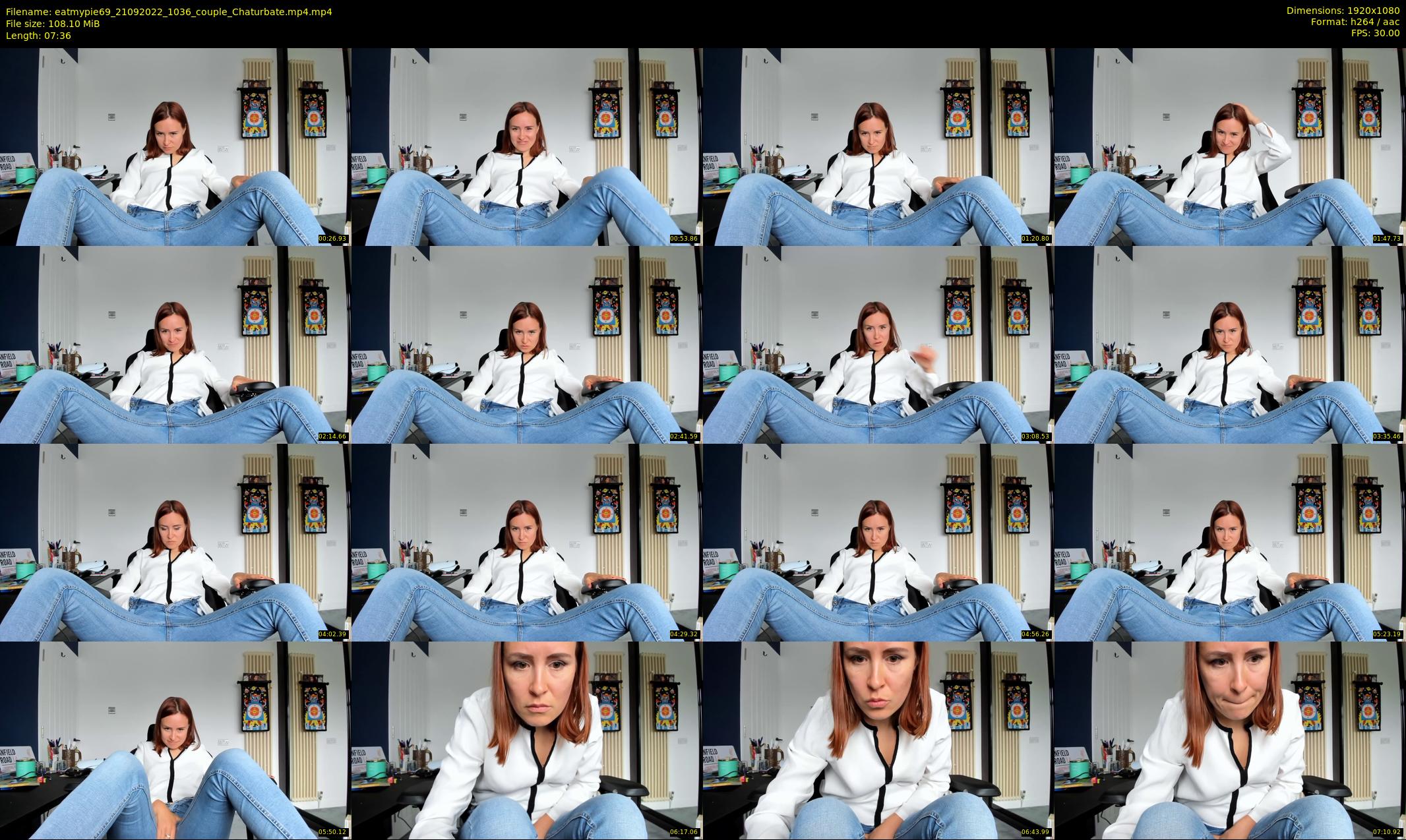 eatmypie69 — 8 minute Chaturbate female cam show recording, 1080p, Sep 21, 2022