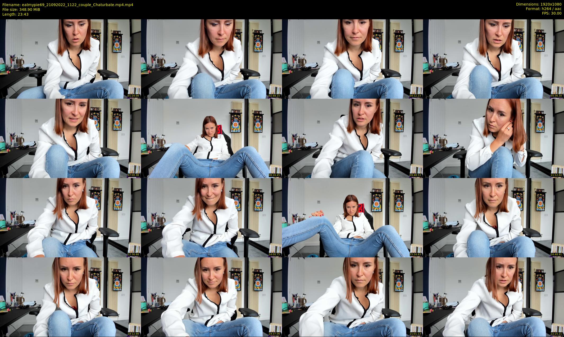 eatmypie69 — 24 minute Chaturbate female cam show recording, 1080p, Sep 21, 2022