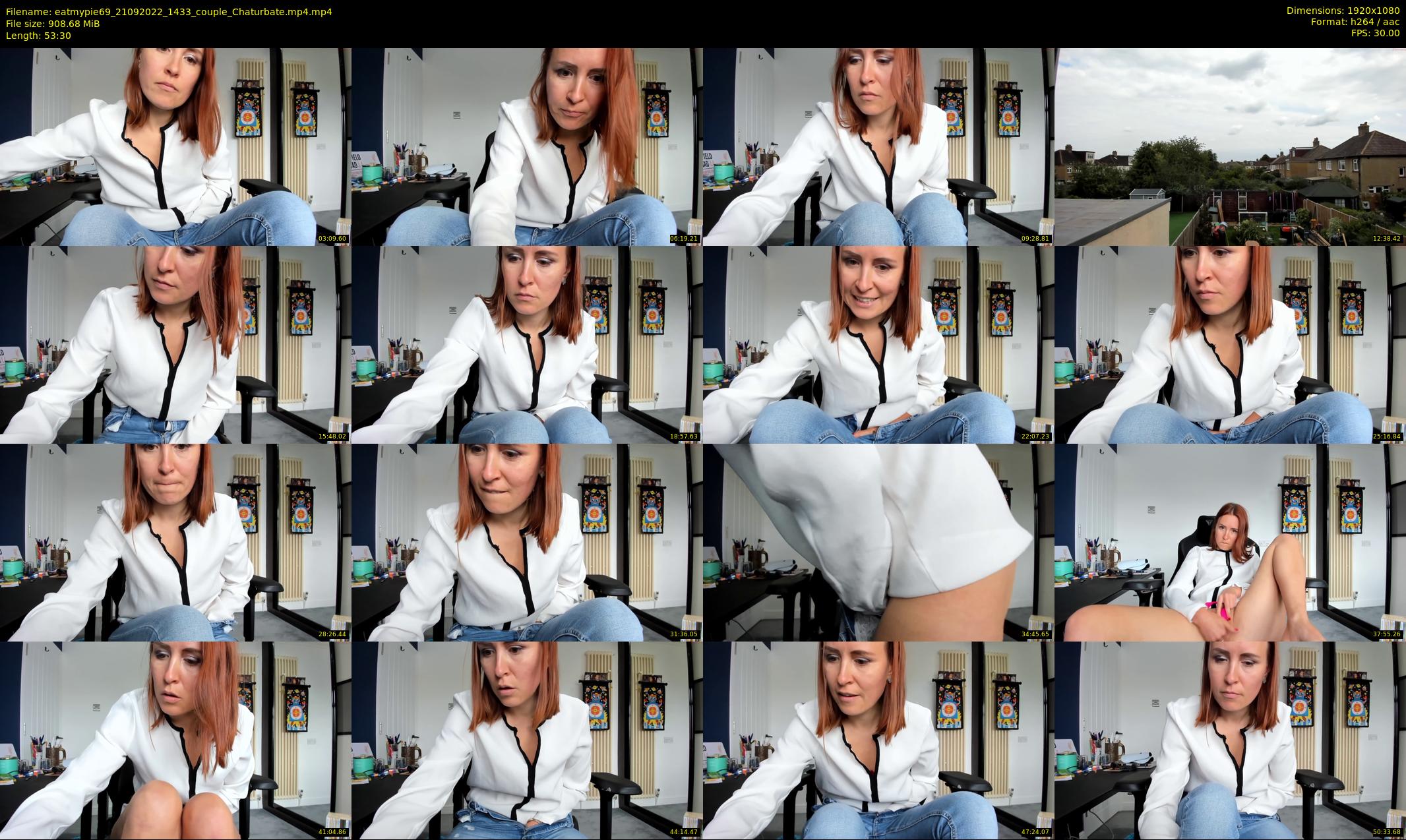eatmypie69 — 54 minute Chaturbate female cam show recording, 1080p, Sep 21, 2022