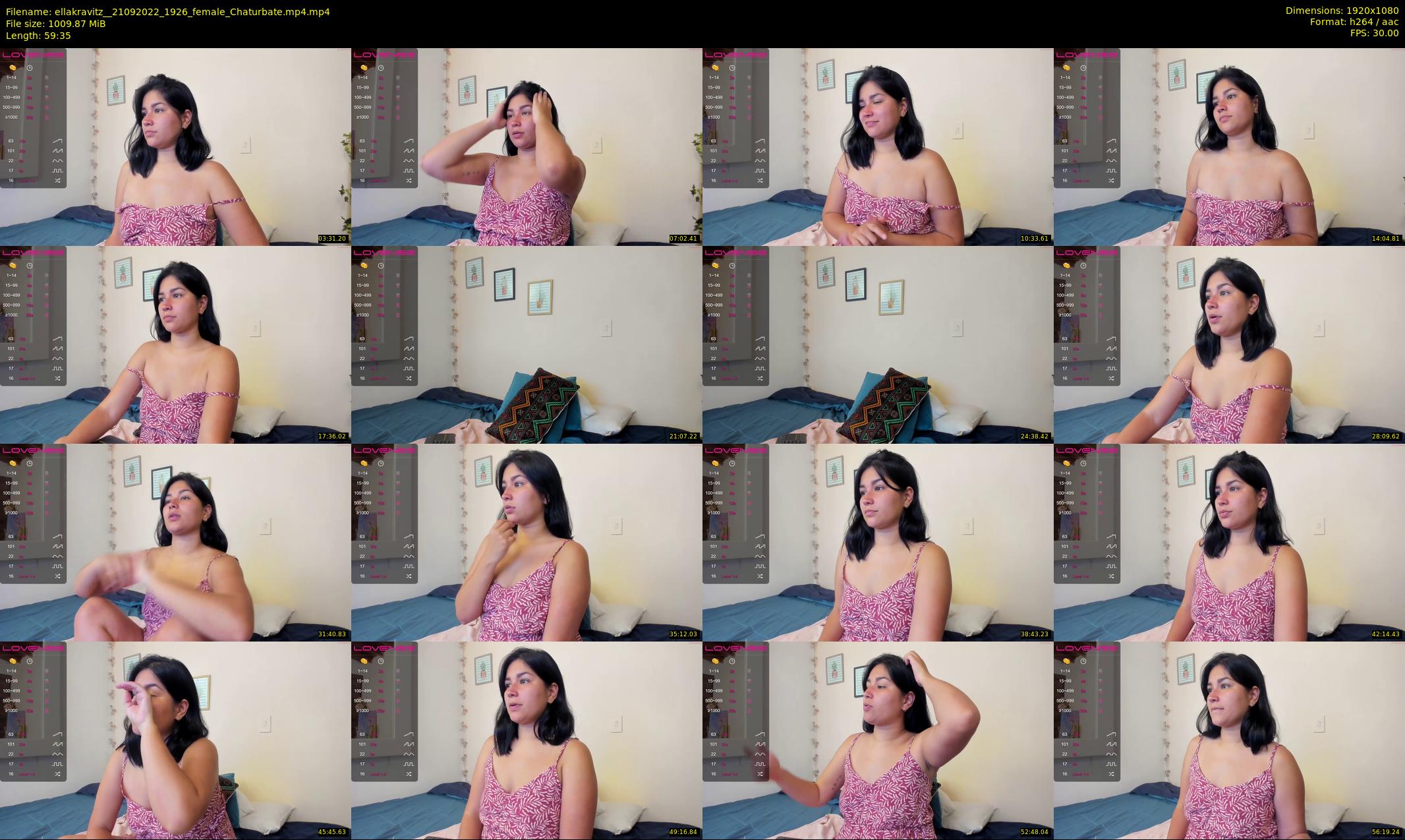 ellakravitz_ — 60 minute Chaturbate female cam show recording, 1080p, Sep 21, 2022