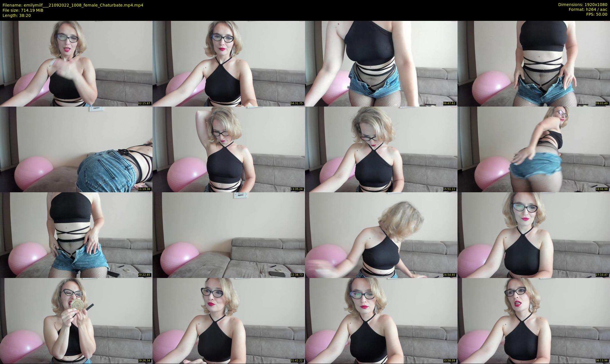 emilymilf__ — 39 minute Chaturbate female cam show recording, 1080p, Sep 21, 2022
