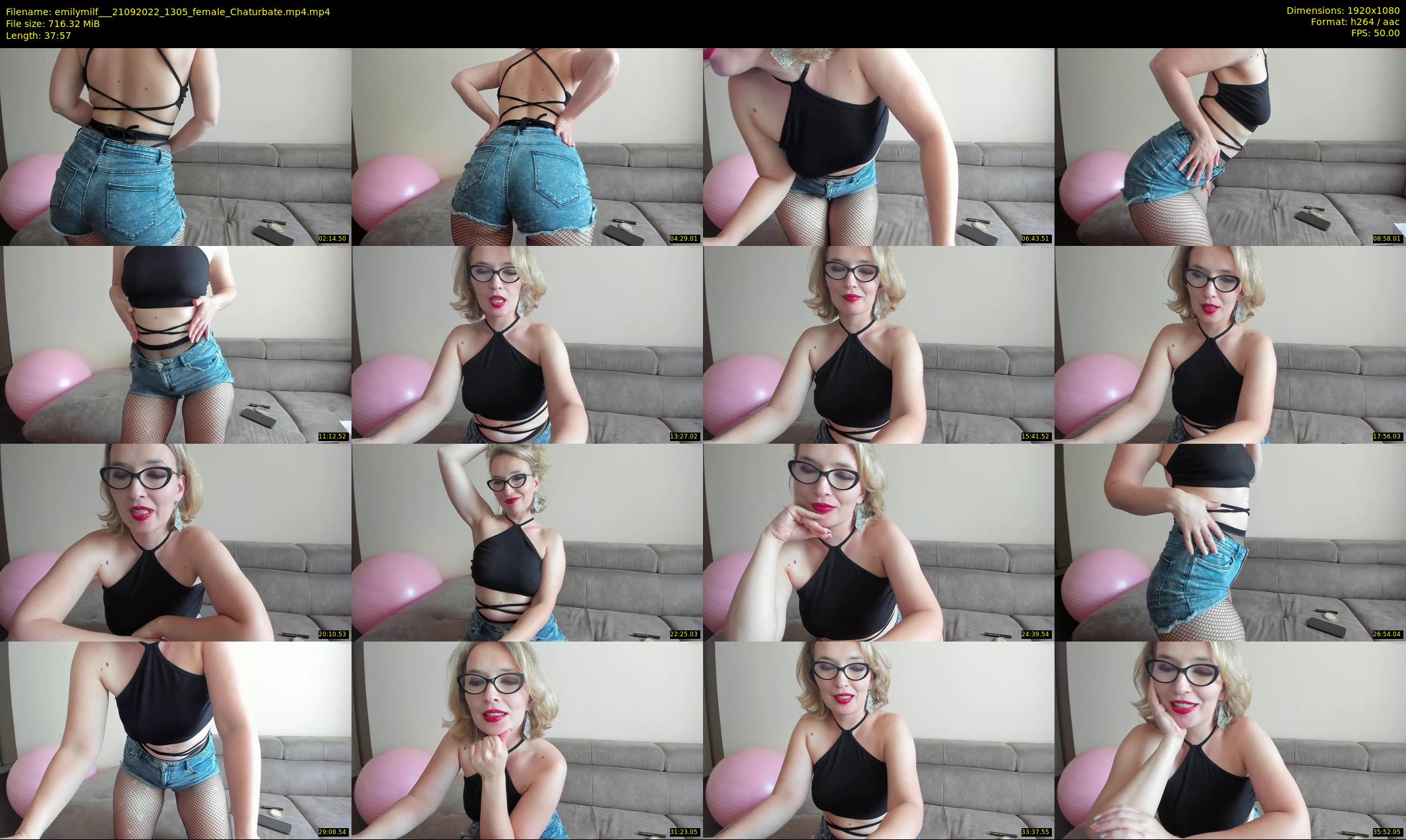 emilymilf__ — 38 minute Chaturbate female cam show recording, 1080p, Sep 21, 2022