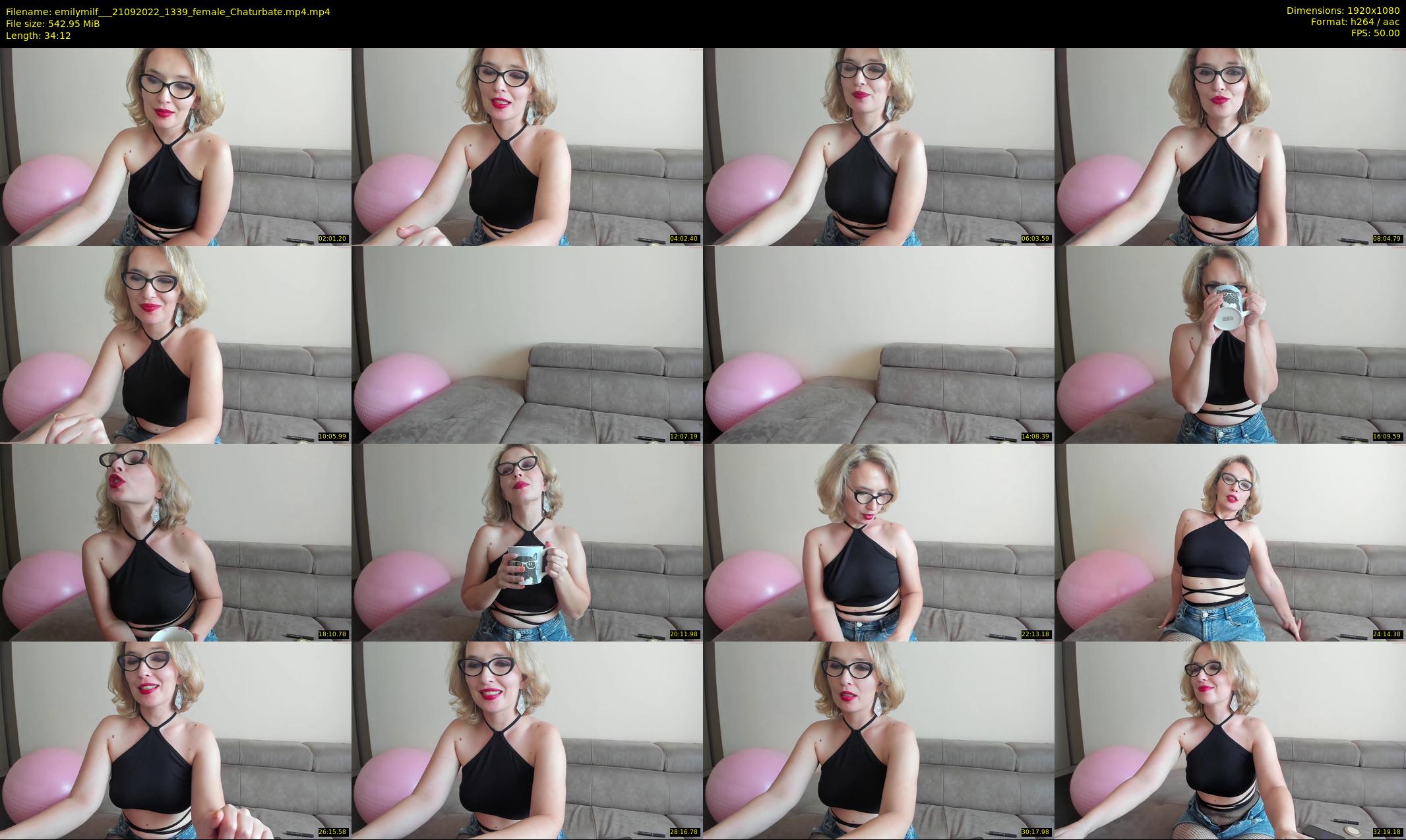 emilymilf__ — 35 minute Chaturbate female cam show recording, 1080p, Sep 21, 2022