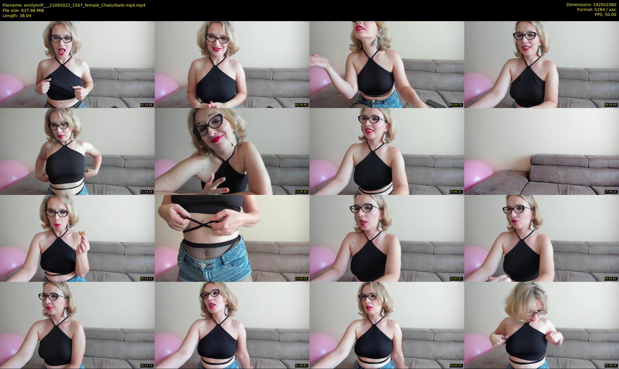 emilymilf__ — 39 minute Chaturbate female cam show recording, 1080p, Sep 21, 2022