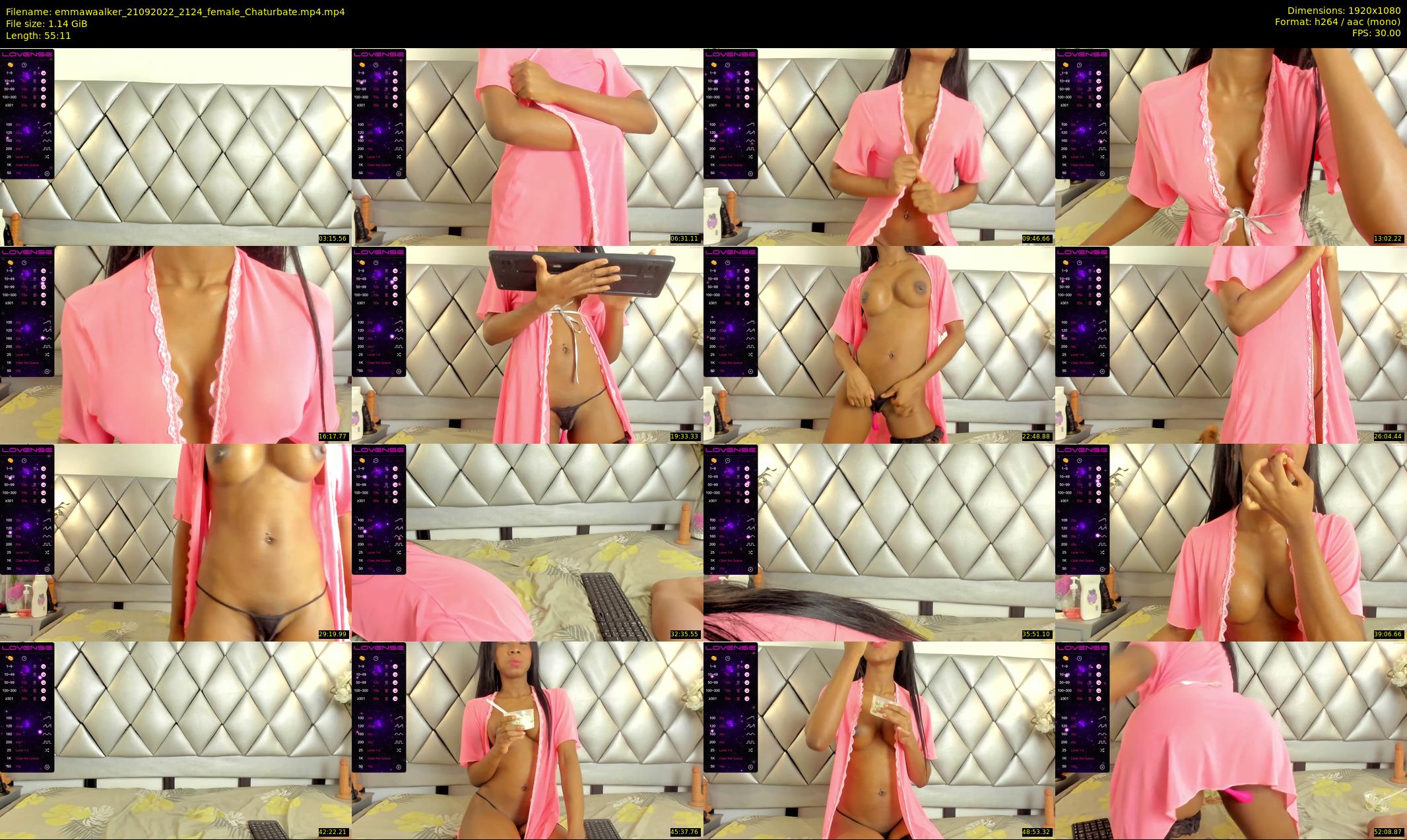 emmawaalker — 56 minute Chaturbate female cam show recording, 1080p, Sep 21, 2022