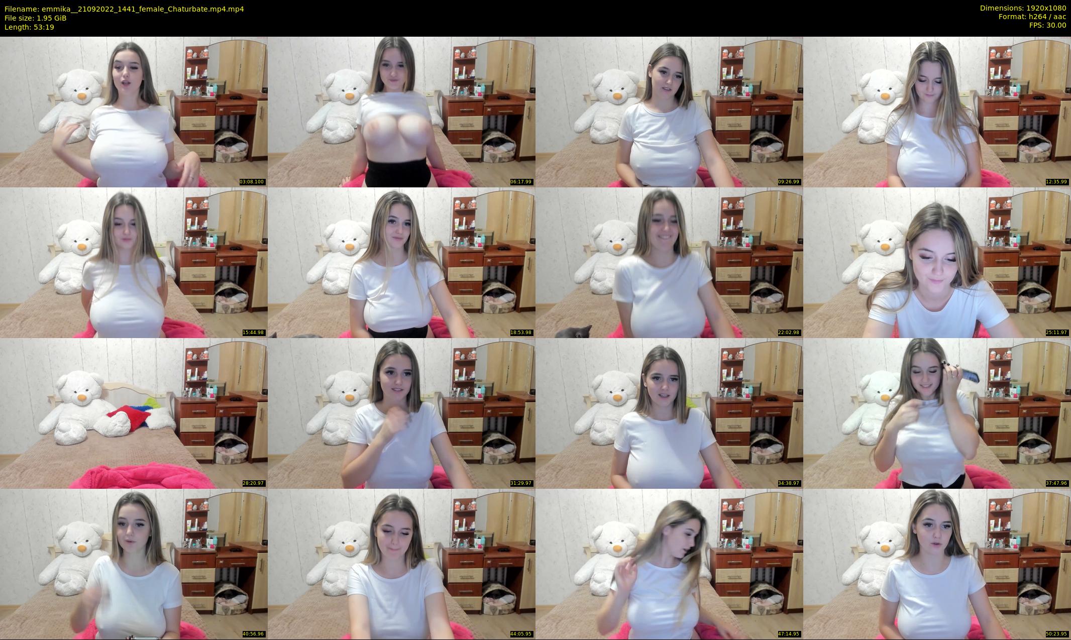 emmika_ — 54 minute Chaturbate female cam show recording, 1080p, Sep 21, 2022