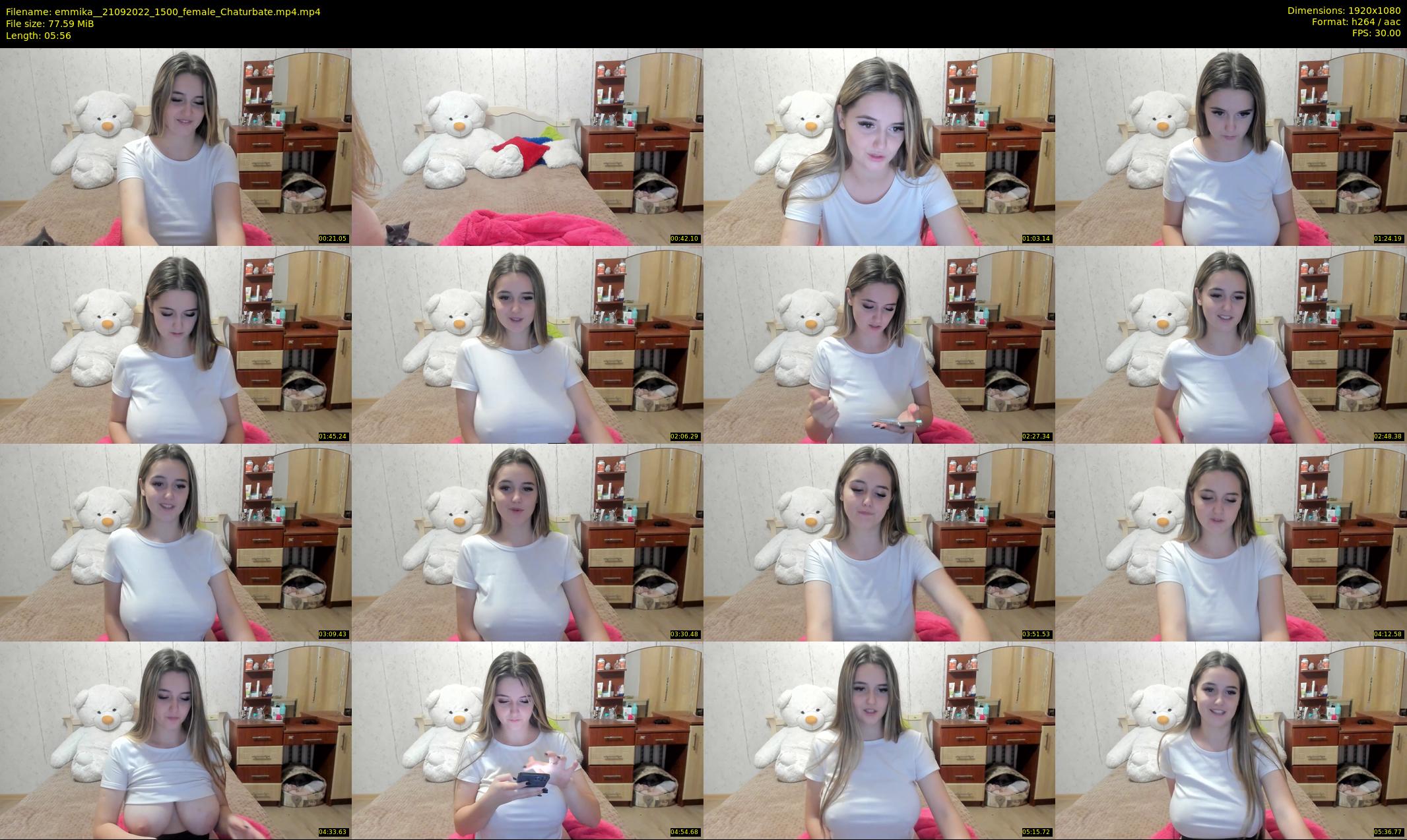 emmika_ — 6 minute Chaturbate female cam show recording, 1080p, Sep 21, 2022