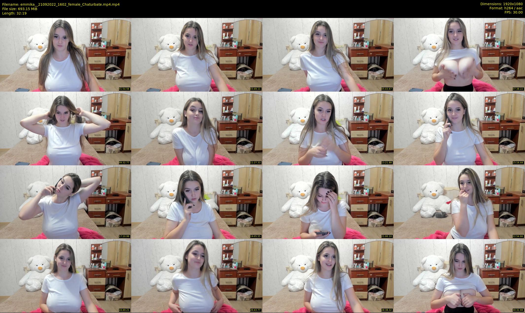 emmika_ — 33 minute Chaturbate female cam show recording, 1080p, Sep 21, 2022