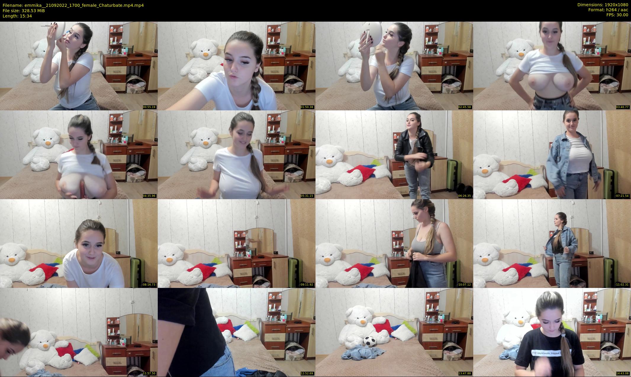 emmika_ — 16 minute Chaturbate female cam show recording, 1080p, Sep 21, 2022