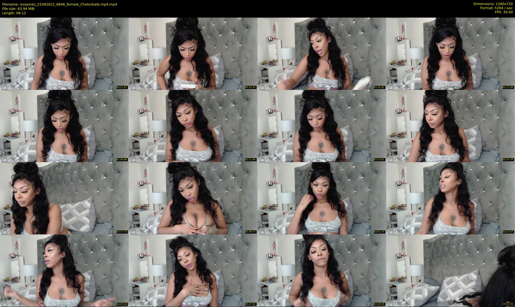 evajonez — 7 minute Chaturbate female cam show recording, 720p, Sep 21, 2022