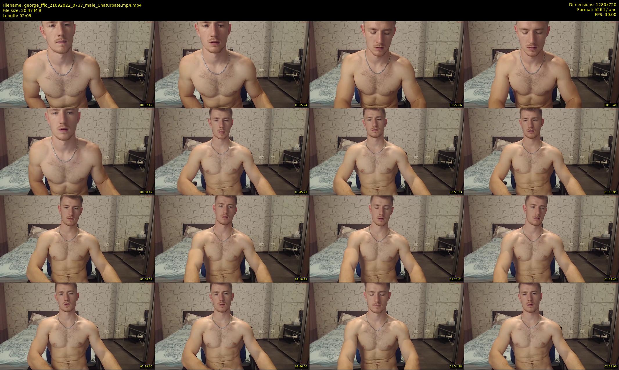 george_fflo — 3 minute Chaturbate male cam show recording, 720p, Sep 21, 2022