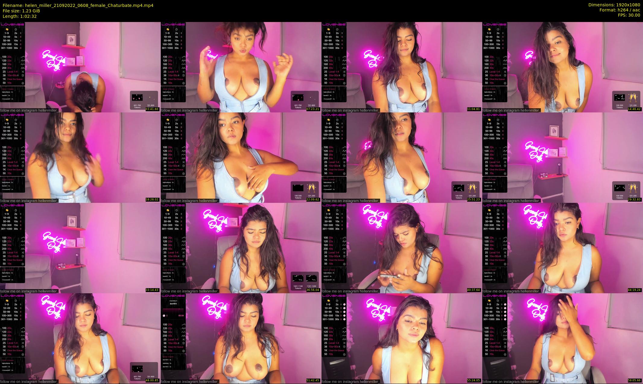 helen_miller — 63 minute Chaturbate female cam show recording, 1080p, Sep 21, 2022