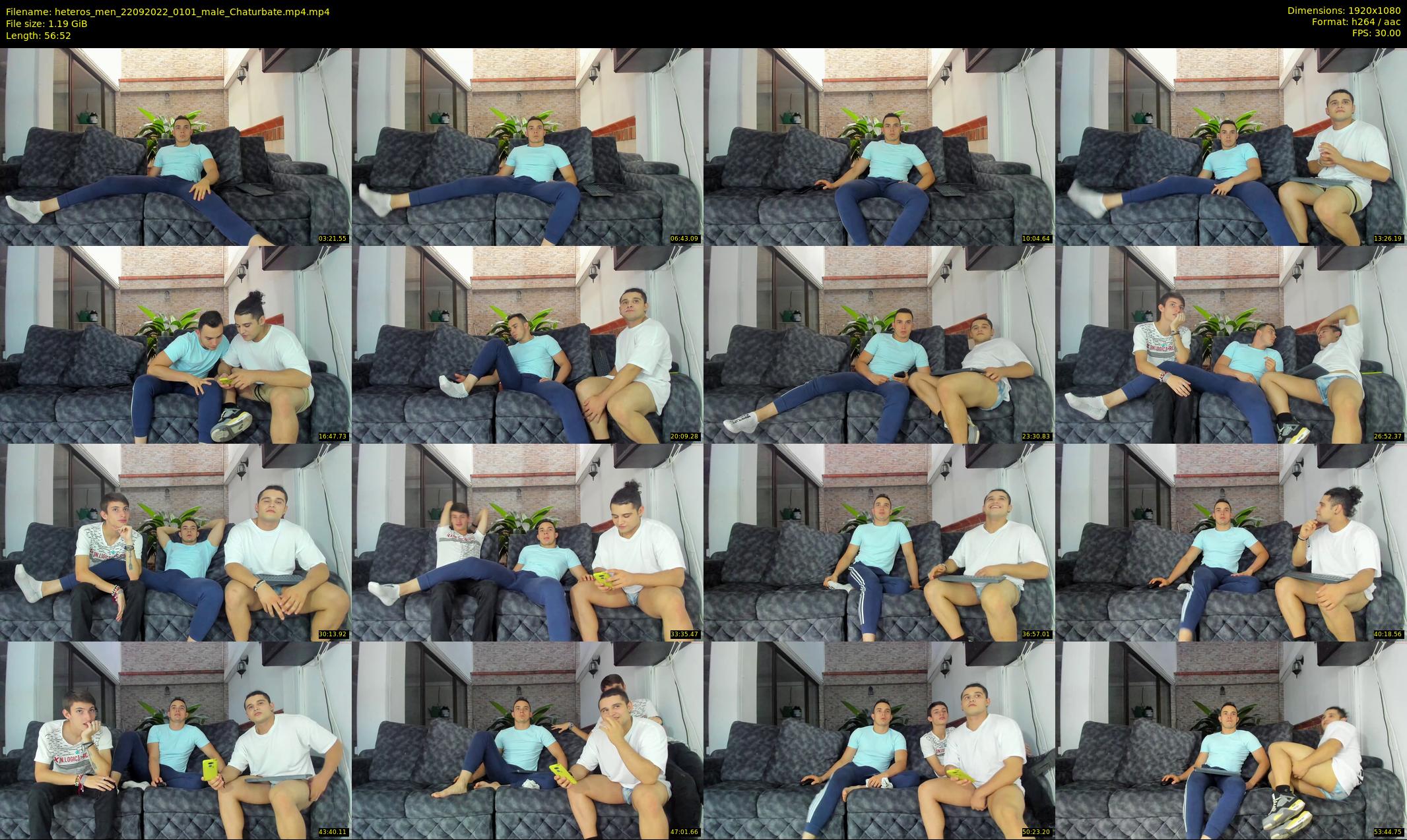 heteros_men — 57 minute Chaturbate male cam show recording, 1080p, Sep 22, 2022