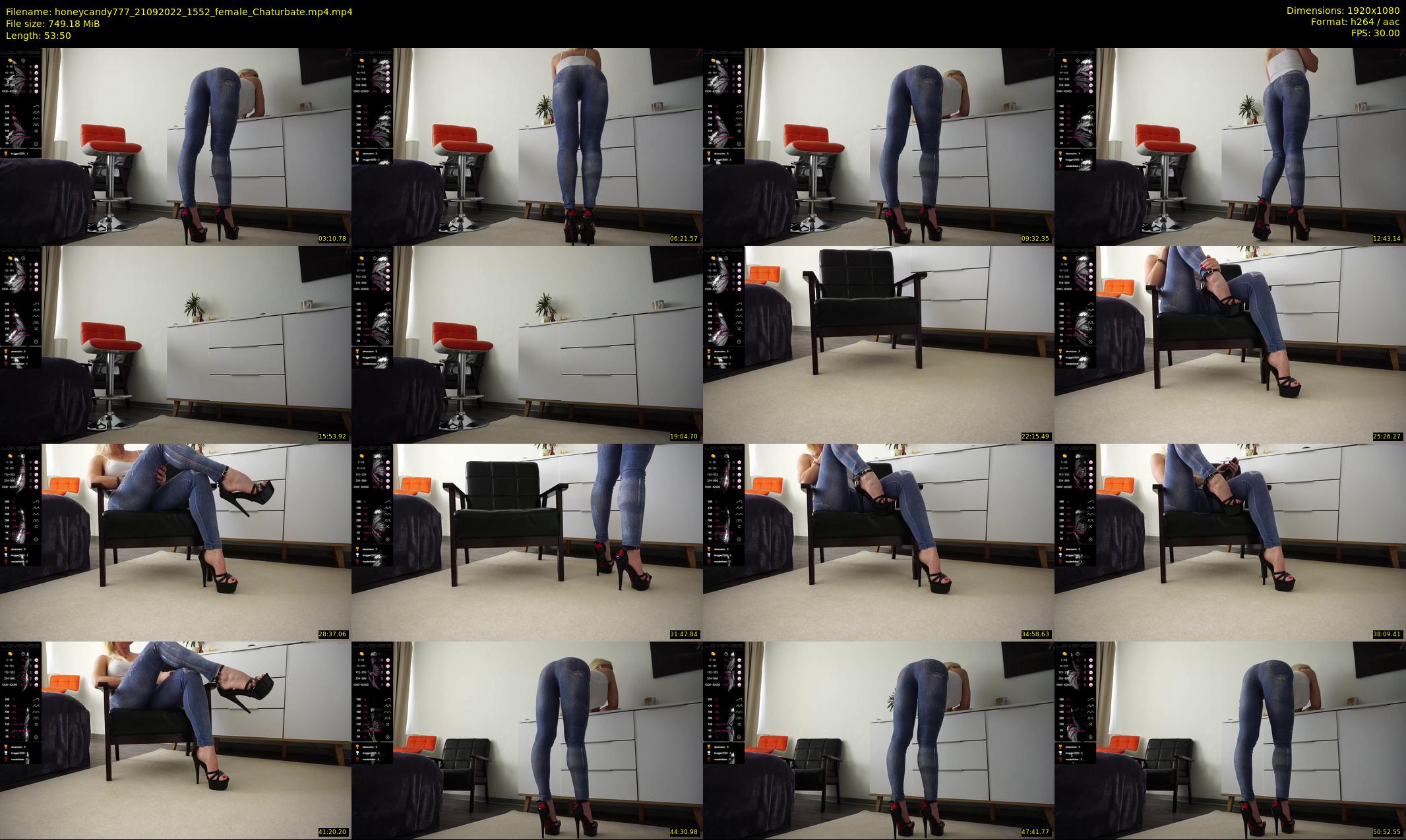 honeycandy777 — 54 minute Chaturbate couple cam show recording, 1080p, Sep 21, 2022