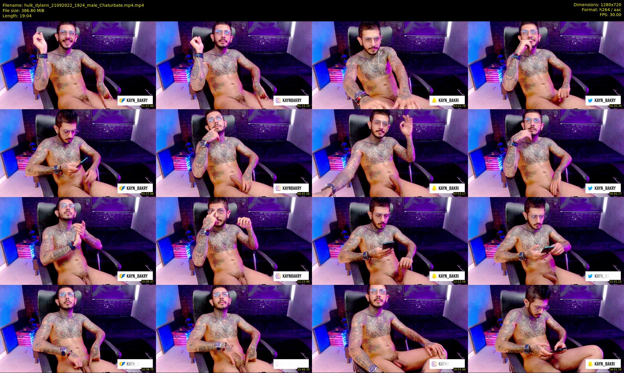 hulk_dylann — 20 minute Chaturbate male cam show recording, 720p, Sep 21, 2022