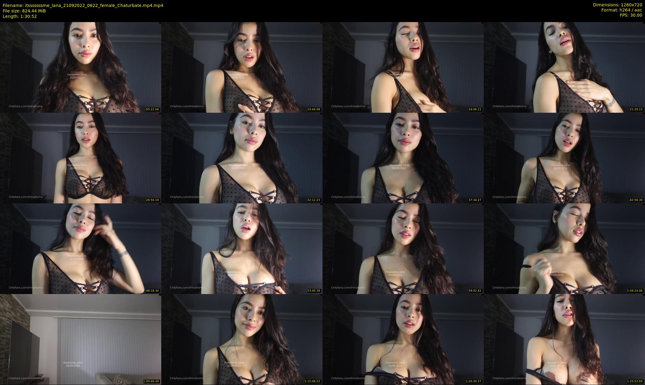 itsssssssme_lana — 91 minute Chaturbate female cam show recording, 720p, Sep 21, 2022