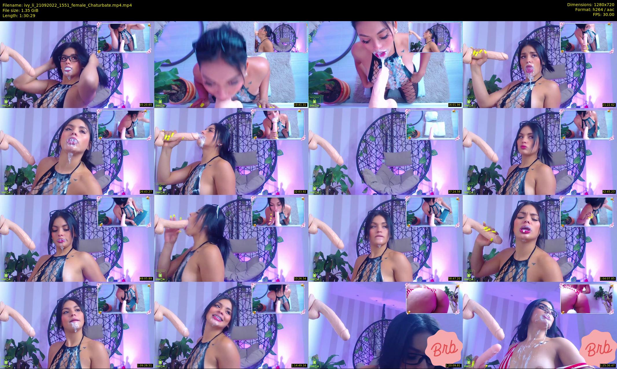 ivy_li — 91 minute Chaturbate female cam show recording, 720p, Sep 21, 2022