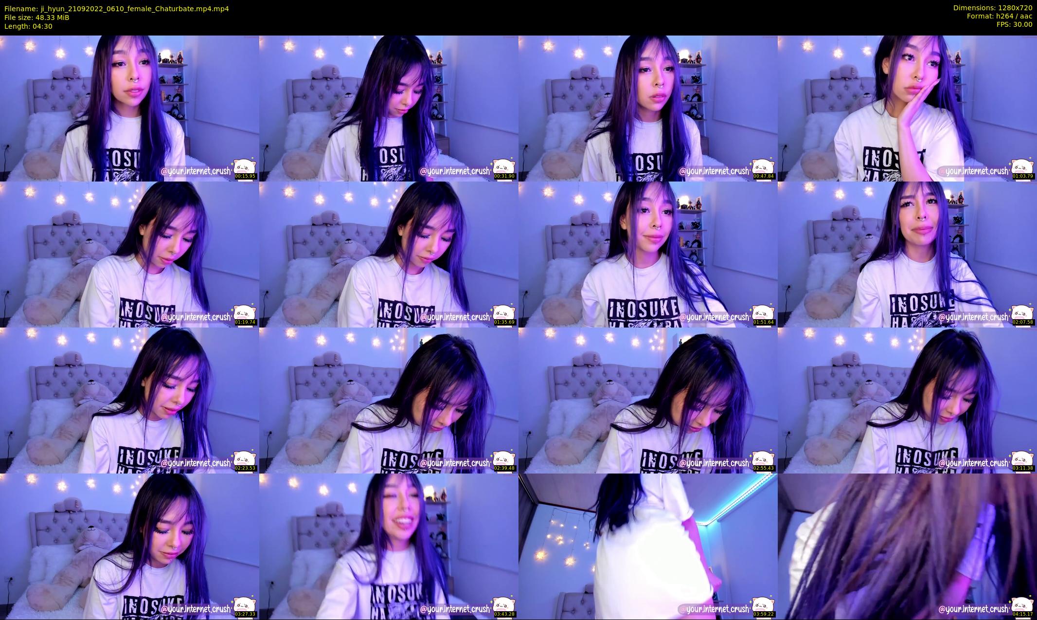 ji_hyun — 5 minute Chaturbate female cam show recording, 720p, Sep 21, 2022