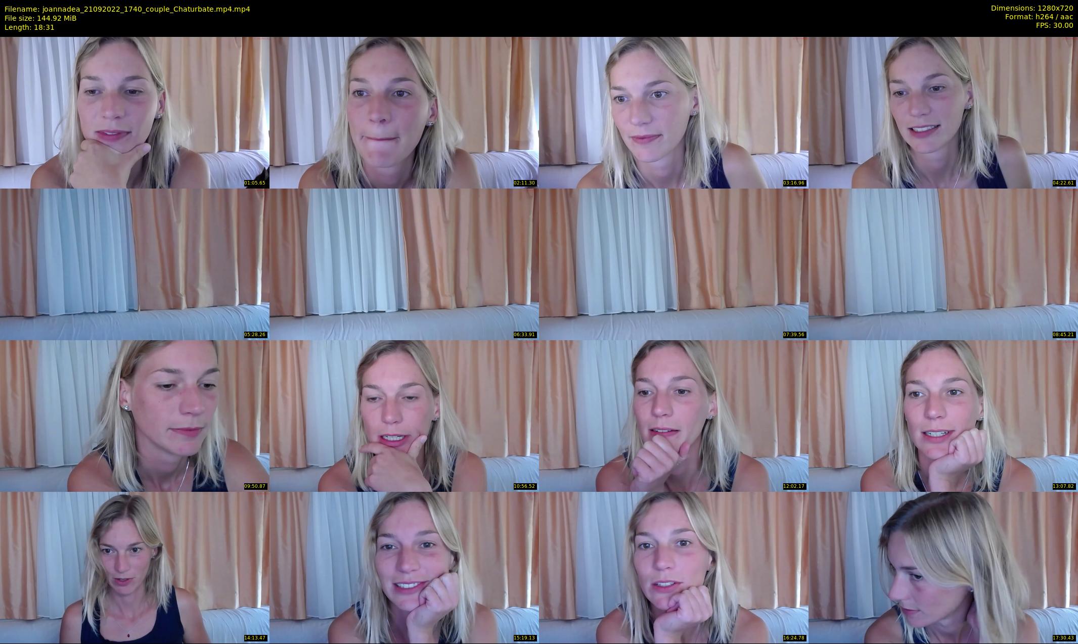 joannadea — 19 minute Chaturbate female cam show recording, 720p, Sep 21, 2022