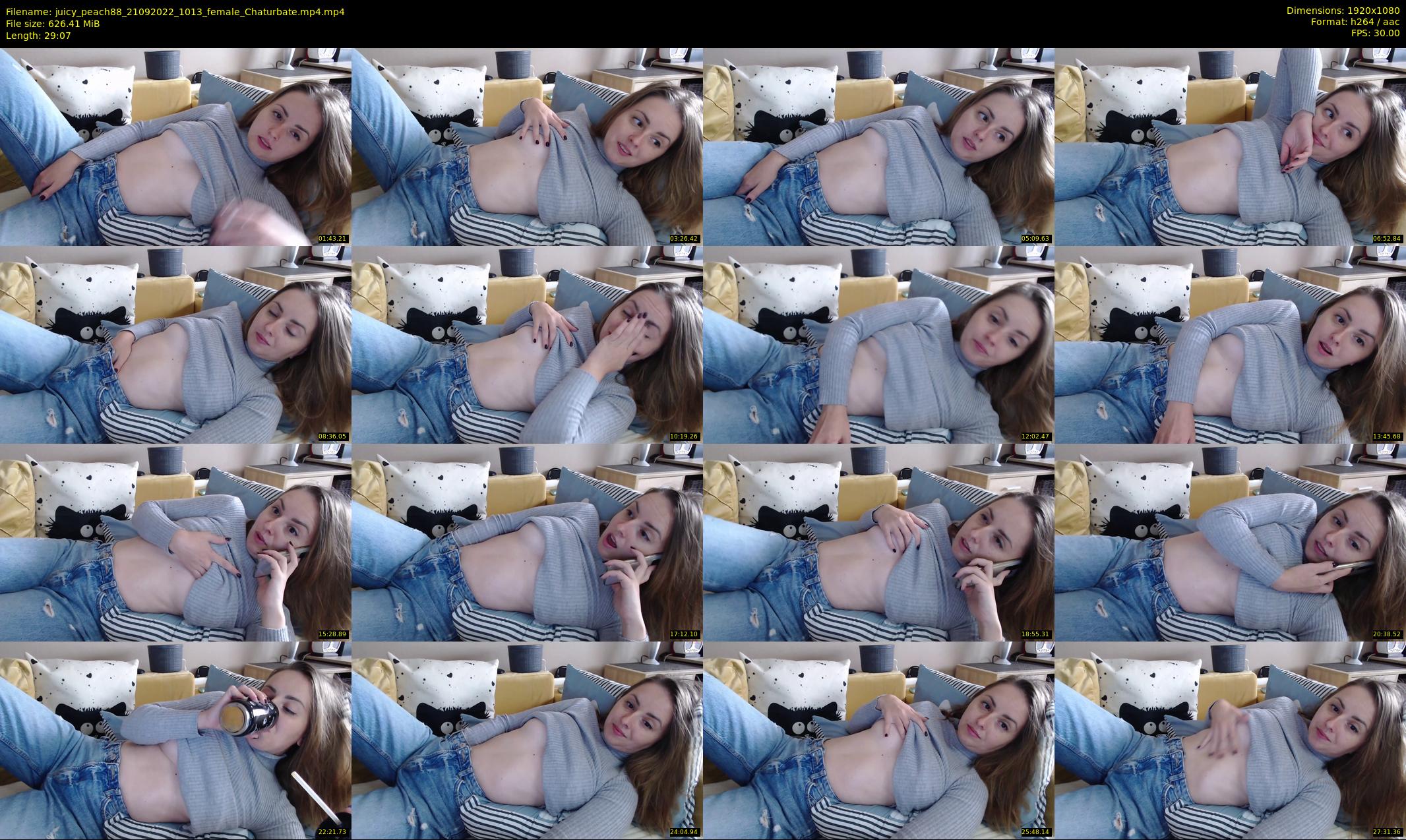 juicy_peach88 — 30 minute Chaturbate female cam show recording, 1080p, Sep 21, 2022
