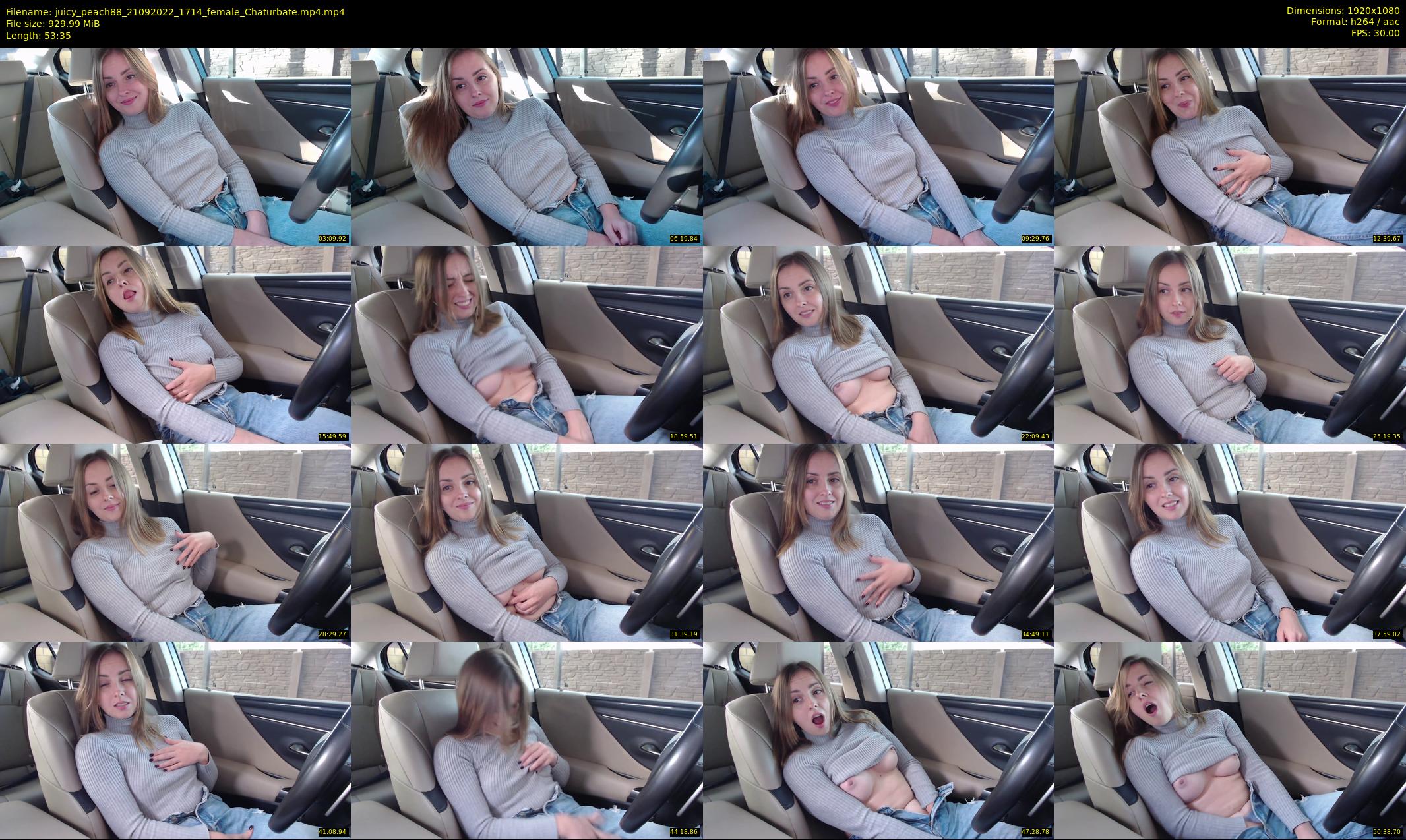 juicy_peach88 — 54 minute Chaturbate female cam show recording, 1080p, Sep 21, 2022