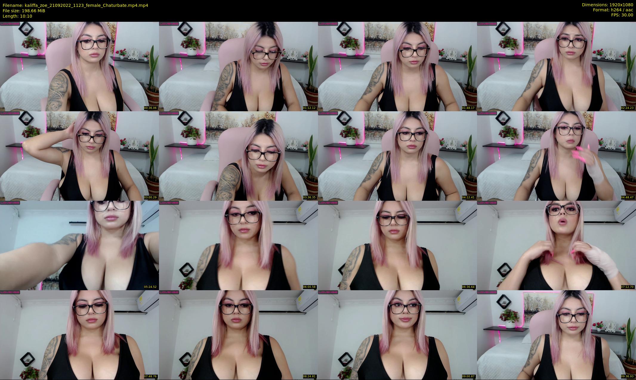 kaliffa_zoe — 11 minute Chaturbate female cam show recording, 1080p, Sep 21, 2022