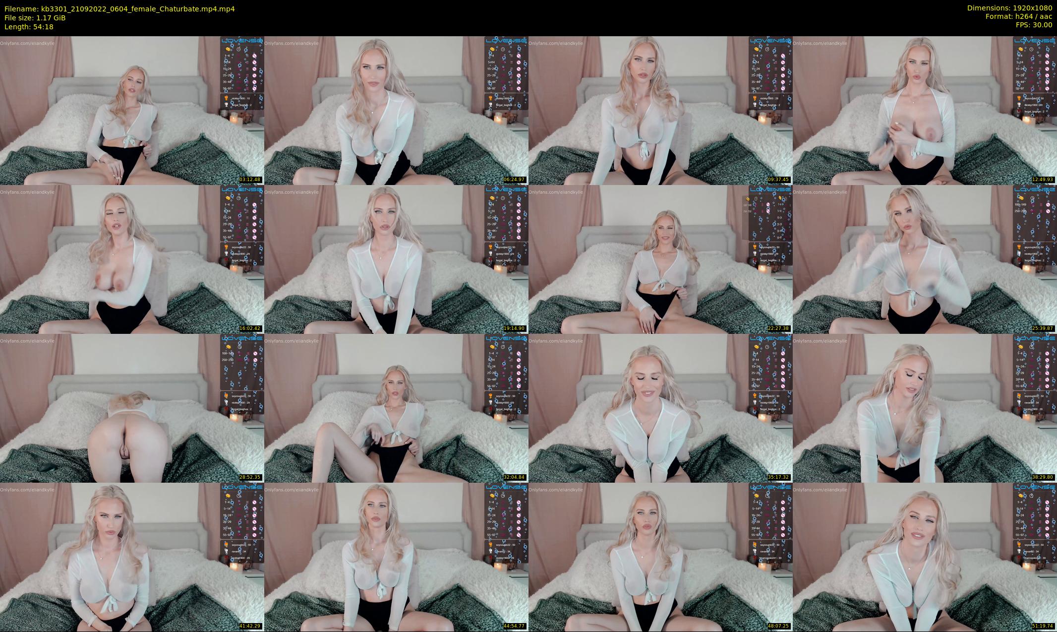 kb3301 — 55 minute Chaturbate couple cam show recording, 1080p, Sep 21, 2022