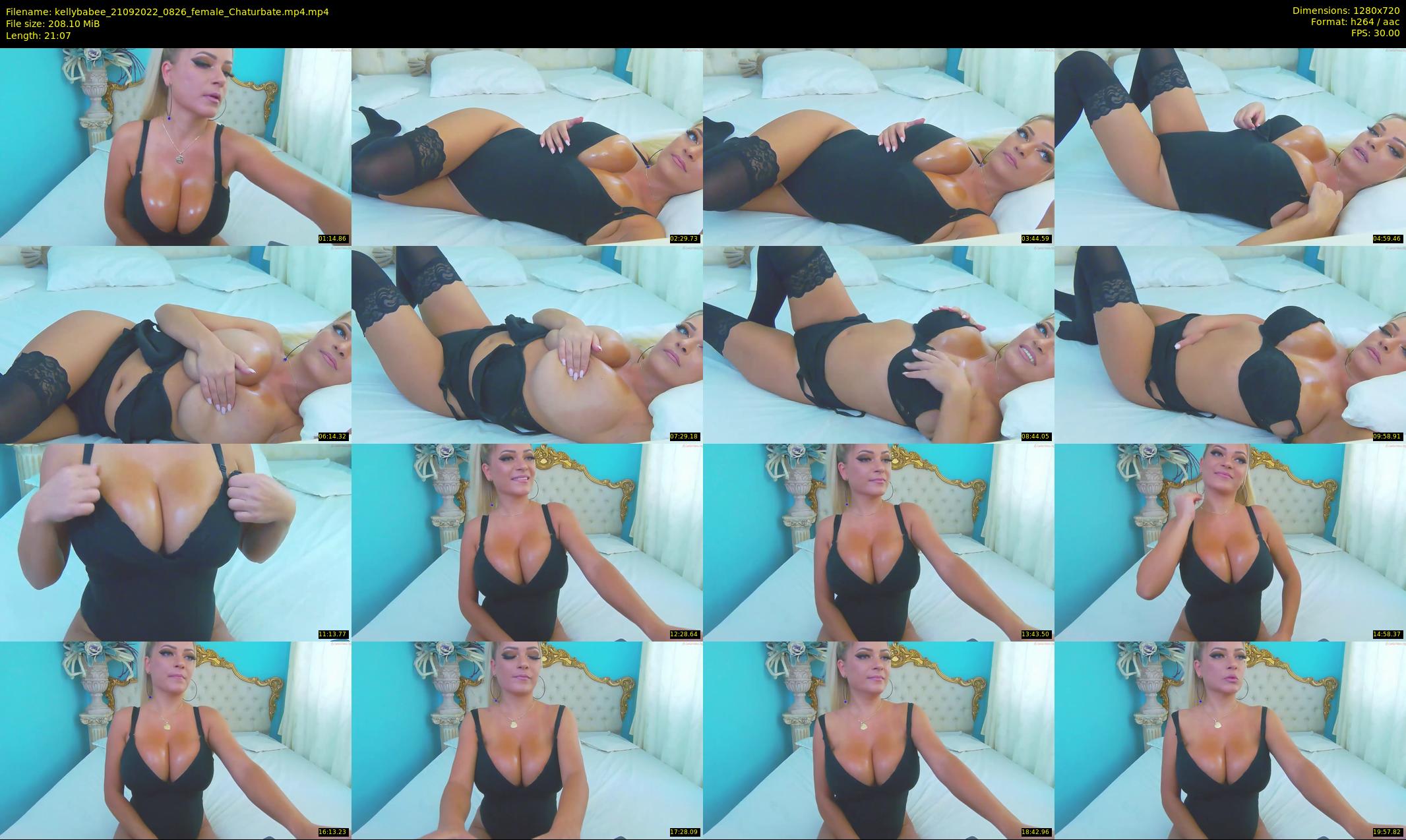 kellybabee — 22 minute Chaturbate female cam show recording, 720p, Sep 21, 2022