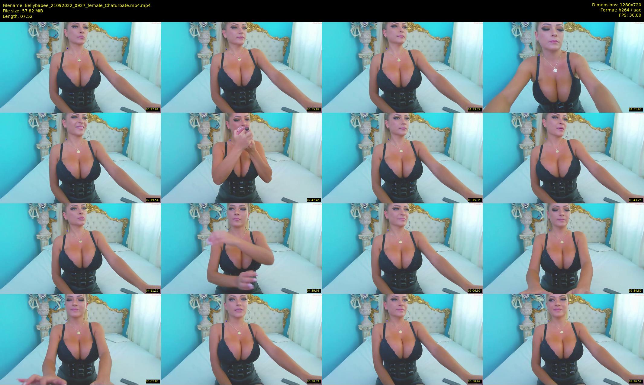 kellybabee — 8 minute Chaturbate female cam show recording, 720p, Sep 21, 2022
