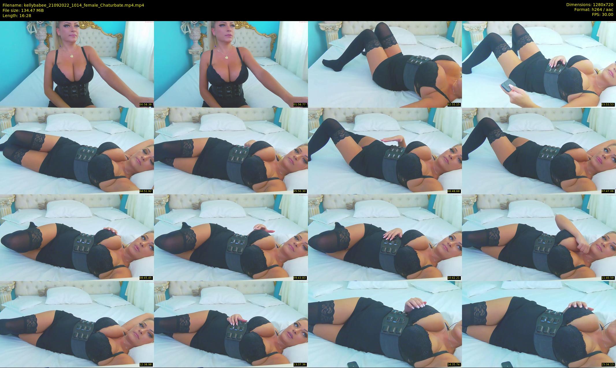 kellybabee — 17 minute Chaturbate female cam show recording, 720p, Sep 21, 2022