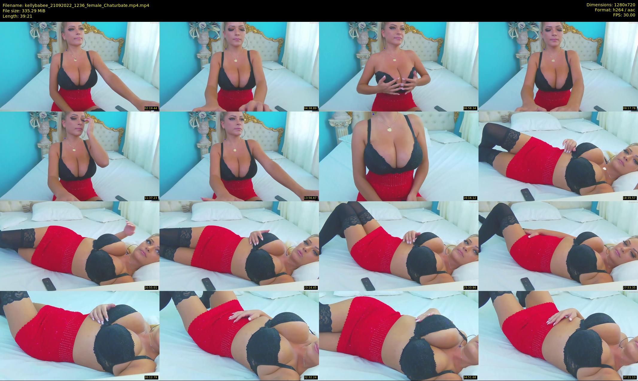 kellybabee — 40 minute Chaturbate female cam show recording, 720p, Sep 21, 2022