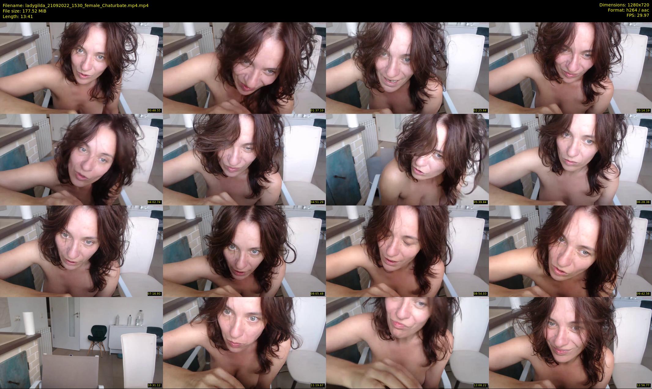 ladygilda — 14 minute Chaturbate female cam show recording, 720p, Sep 21, 2022