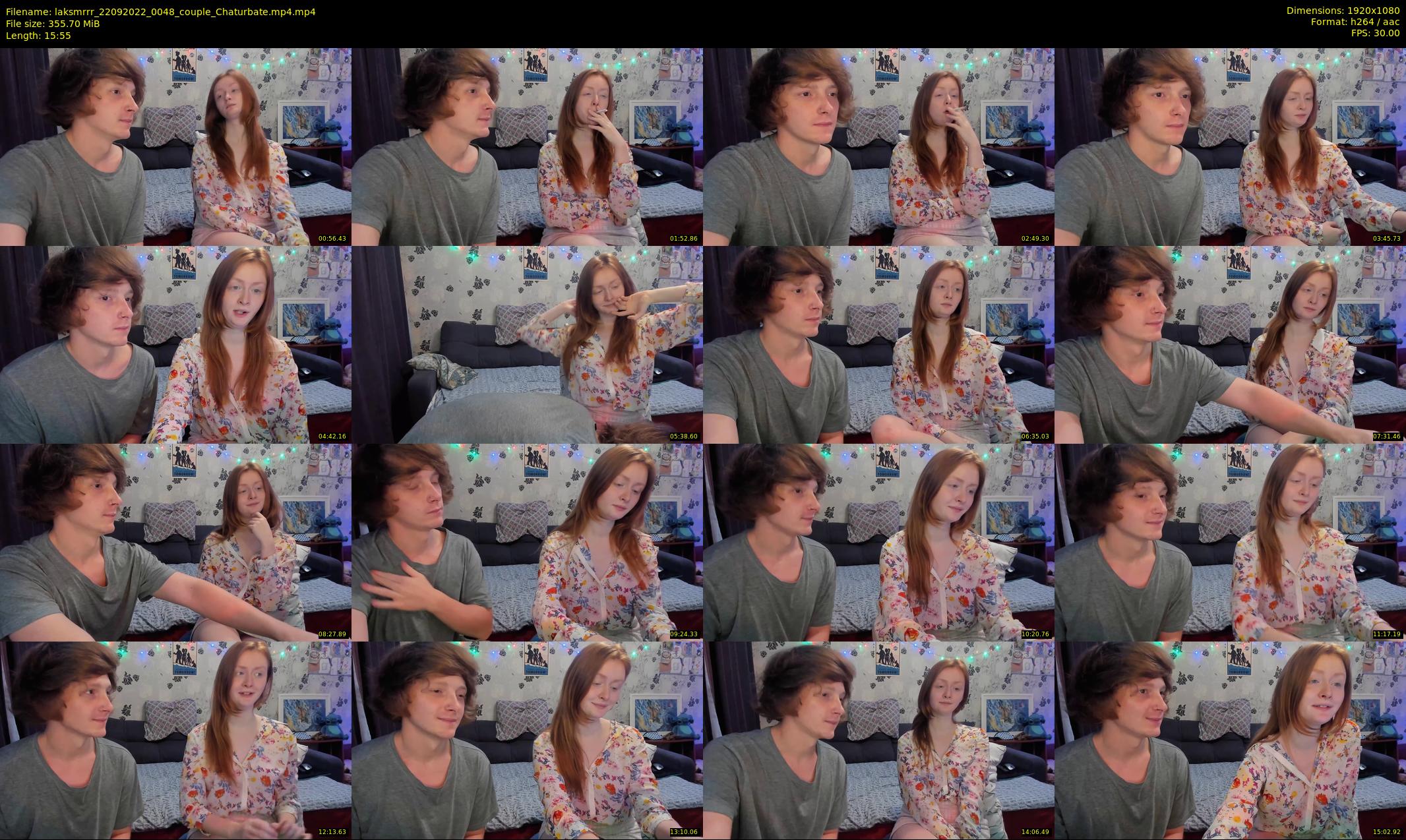 laksmrrr — 16 minute Chaturbate couple cam show recording, 1080p, Sep 22, 2022
