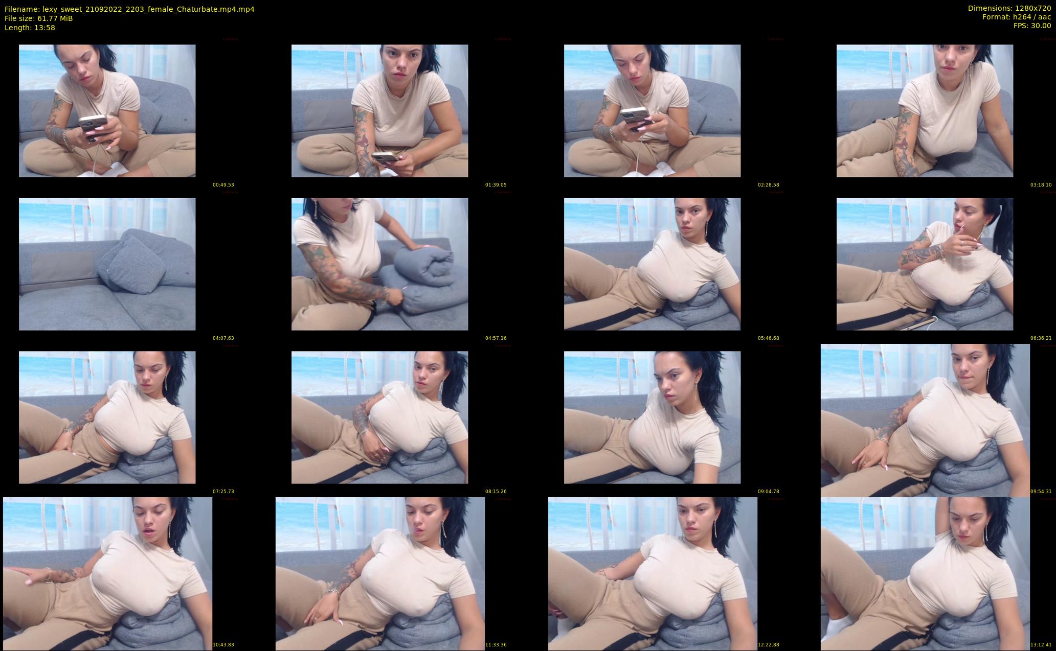 lexy_sweet — 14 minute Chaturbate female cam show recording, 720p, Sep 21, 2022
