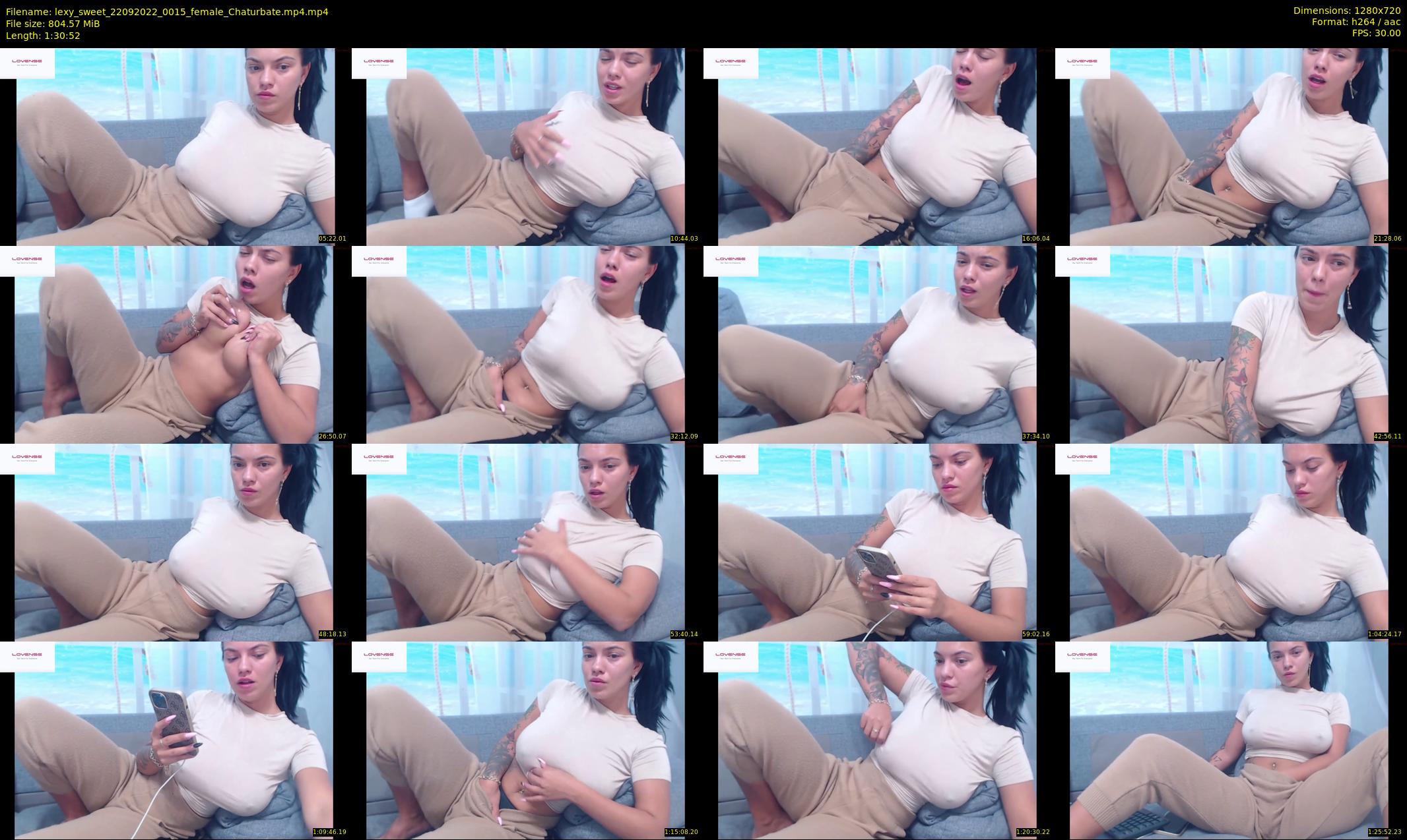 lexy_sweet — 91 minute Chaturbate female cam show recording, 720p, Sep 22, 2022