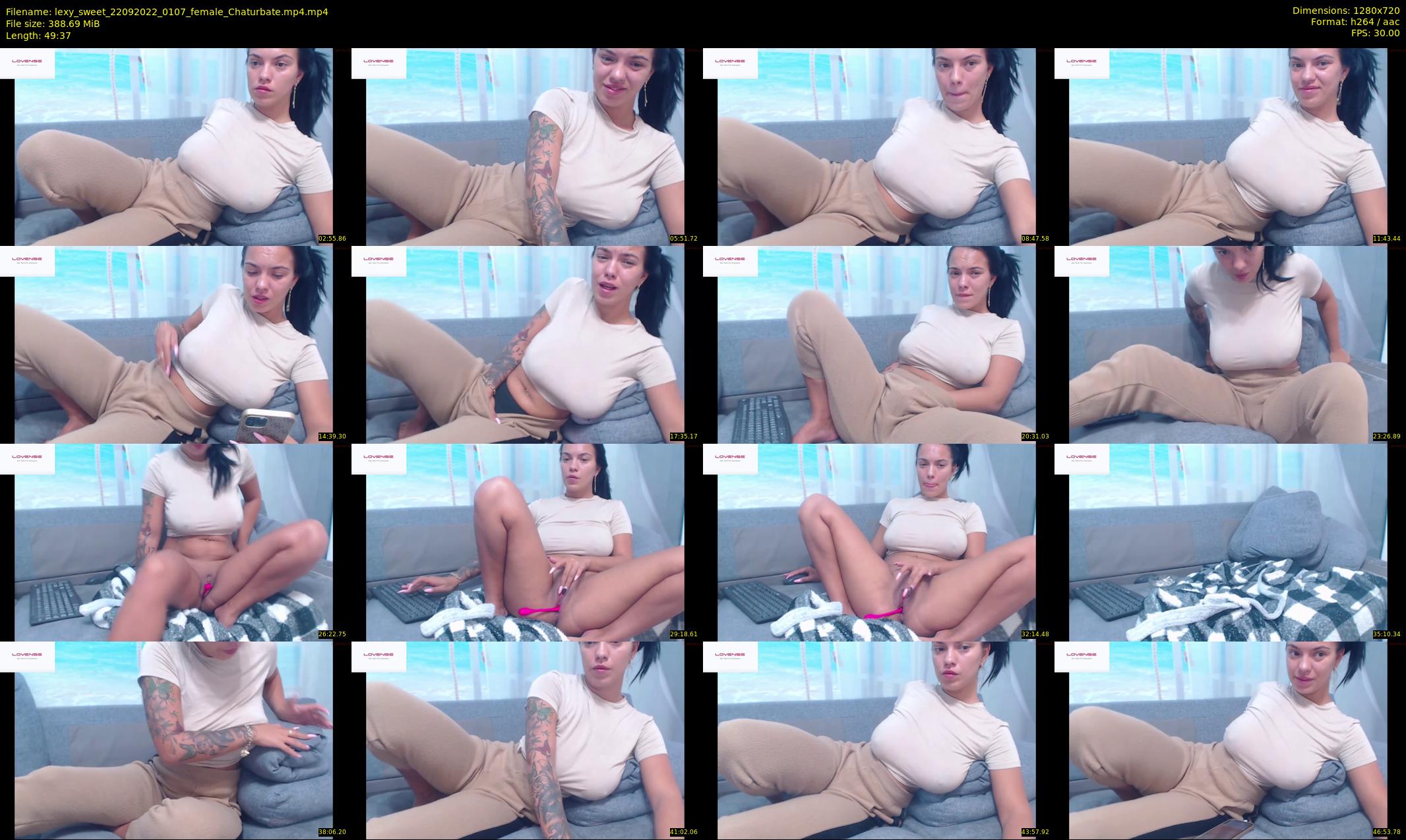 lexy_sweet — 50 minute Chaturbate female cam show recording, 720p, Sep 22, 2022