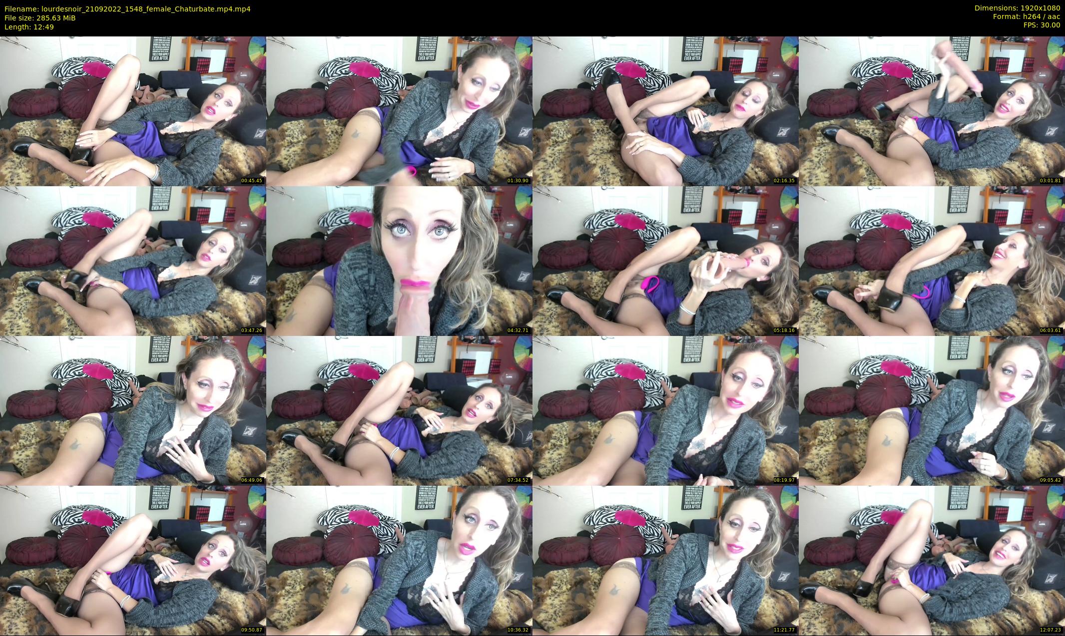 lourdesnoir — 13 minute Chaturbate female cam show recording, 1080p, Sep 21, 2022