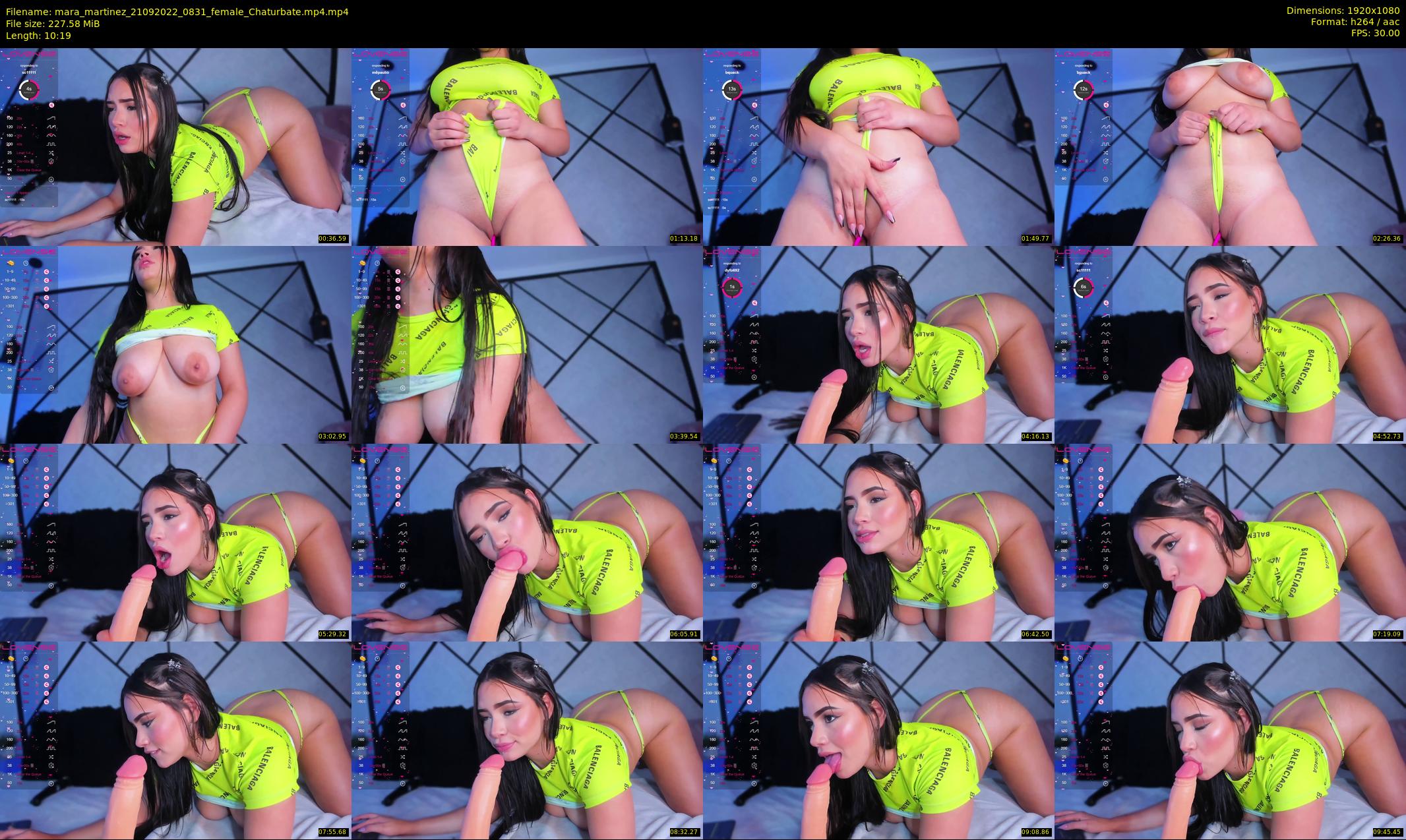 mara_martinez — 11 minute Chaturbate female cam show recording, 1080p, Sep 21, 2022