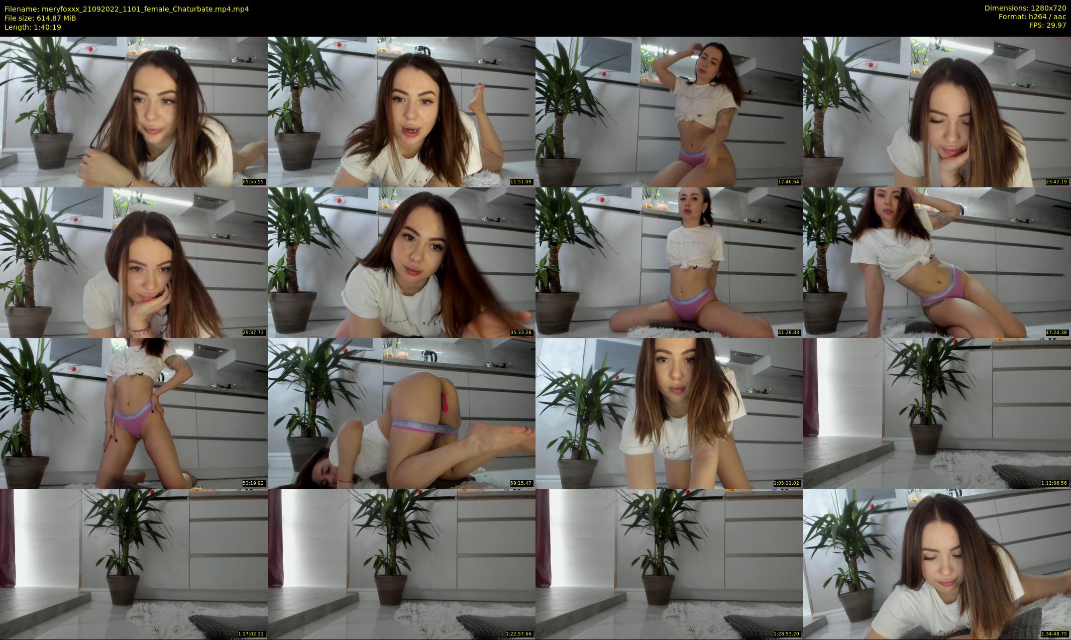 meryfoxxx — 101 minute Chaturbate female cam show recording, 720p, Sep 21, 2022