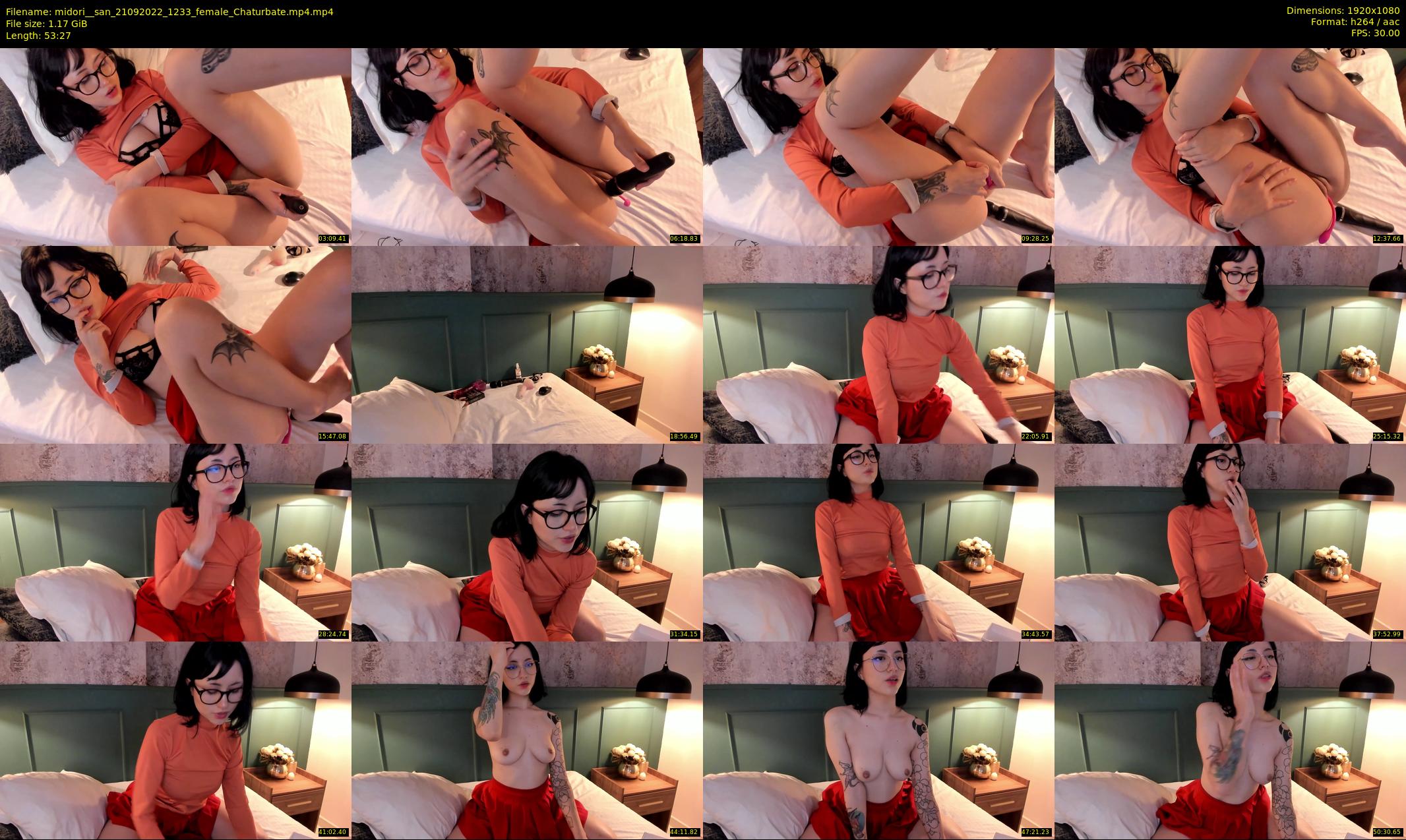 midori__san — 54 minute Chaturbate female cam show recording, 1080p, Sep 21, 2022