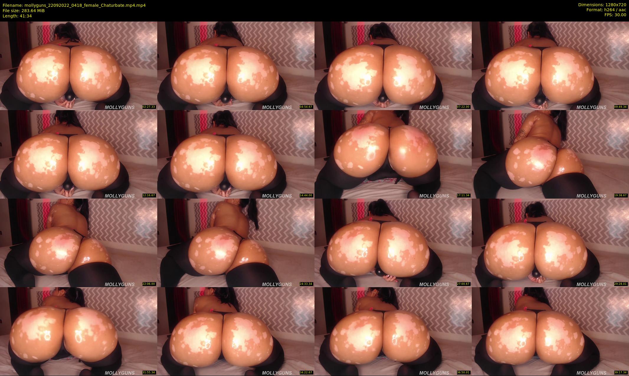 mollyguns — 42 minute Chaturbate female cam show recording, 720p, Sep 22, 2022