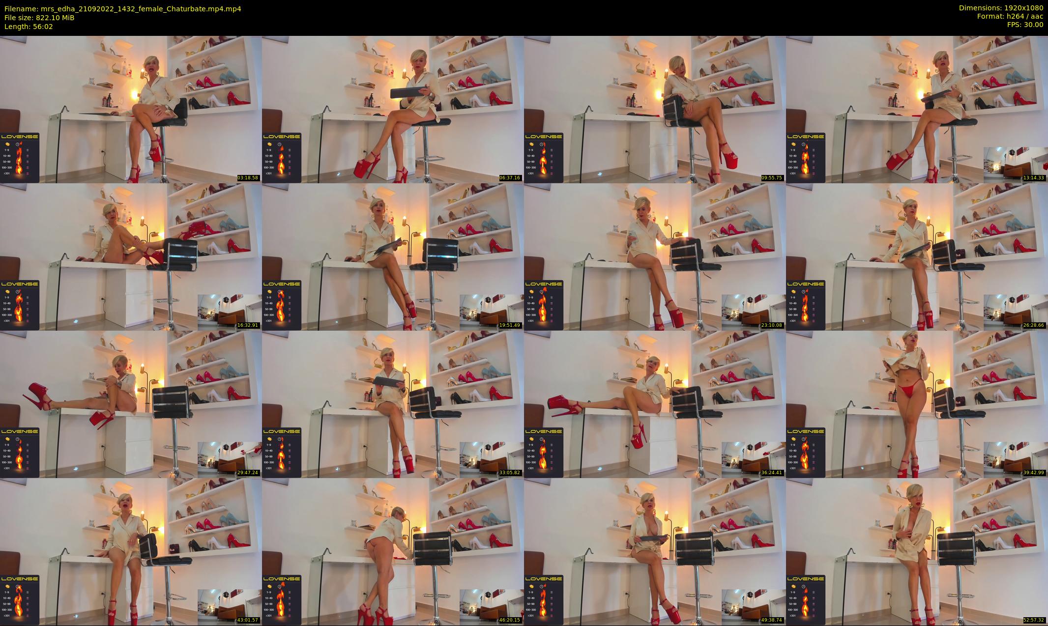 mrs_edha — 57 minute Chaturbate female cam show recording, 1080p, Sep 21, 2022