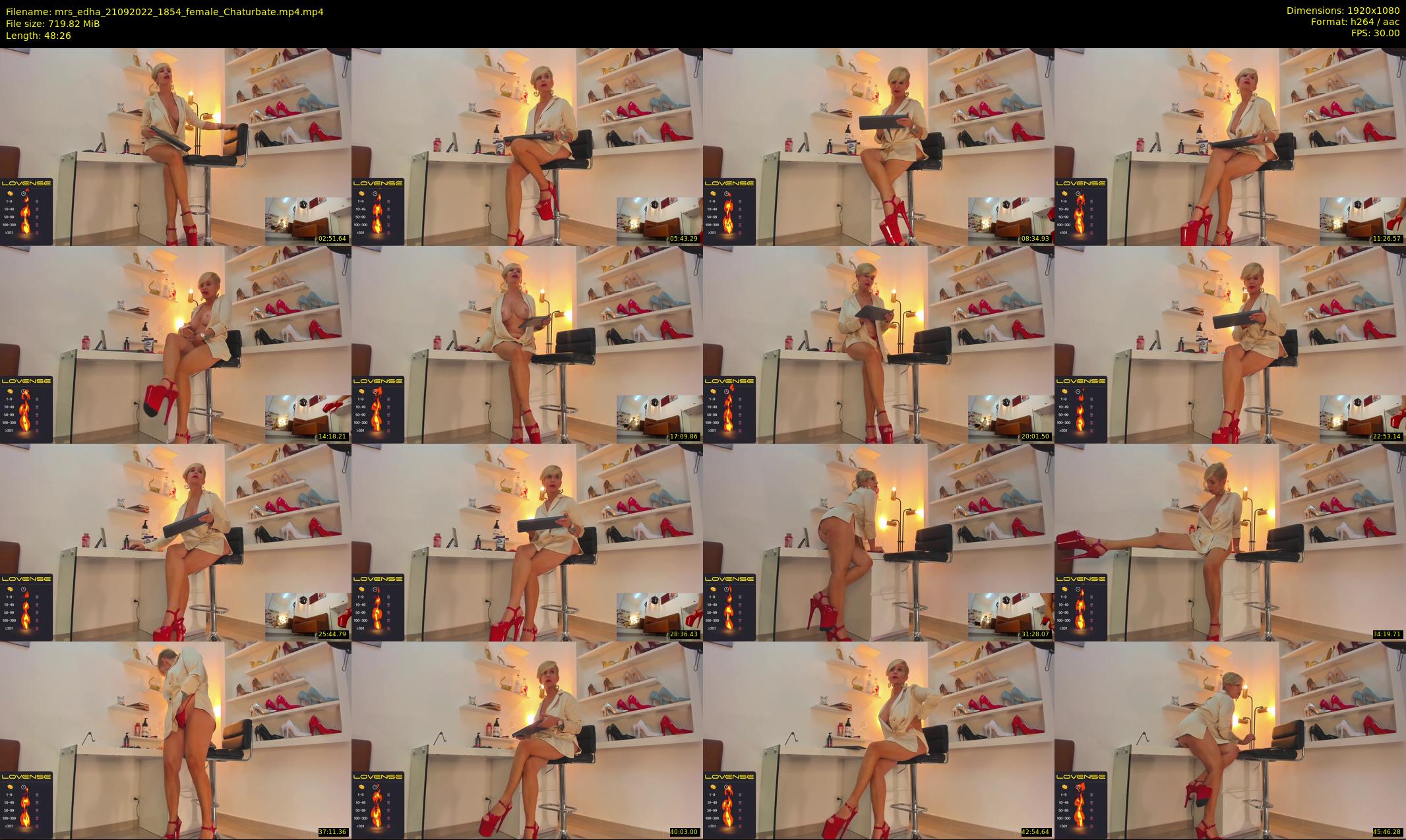 mrs_edha — 49 minute Chaturbate female cam show recording, 1080p, Sep 21, 2022