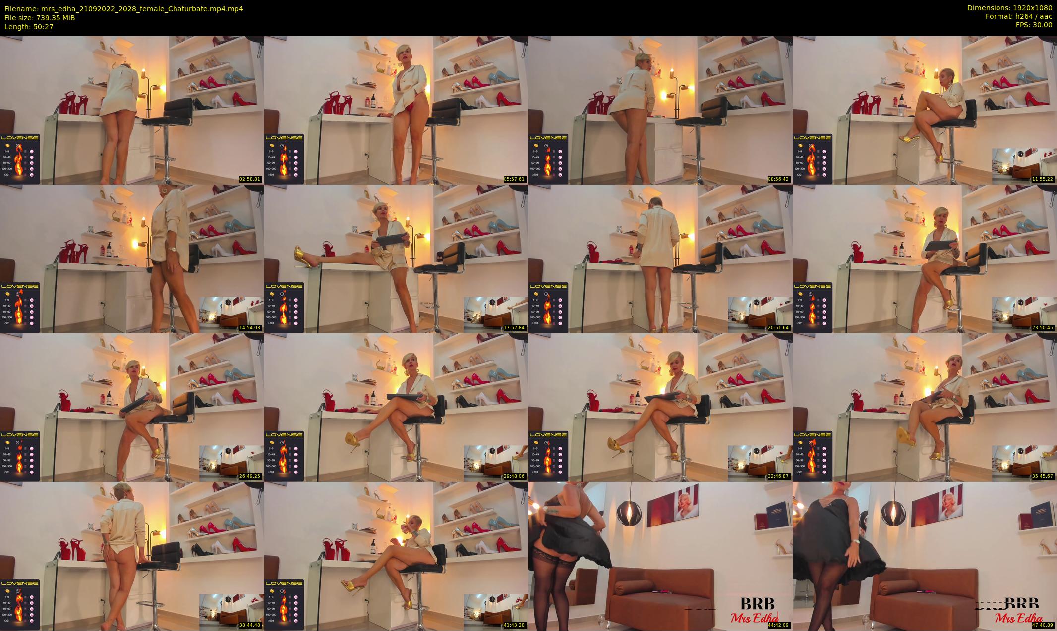 mrs_edha — 51 minute Chaturbate female cam show recording, 1080p, Sep 21, 2022
